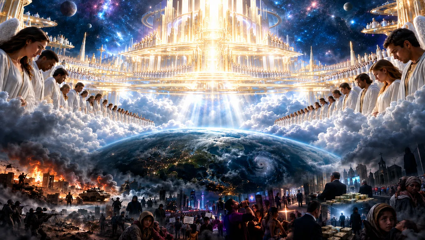 Serene Descent From The Heavens