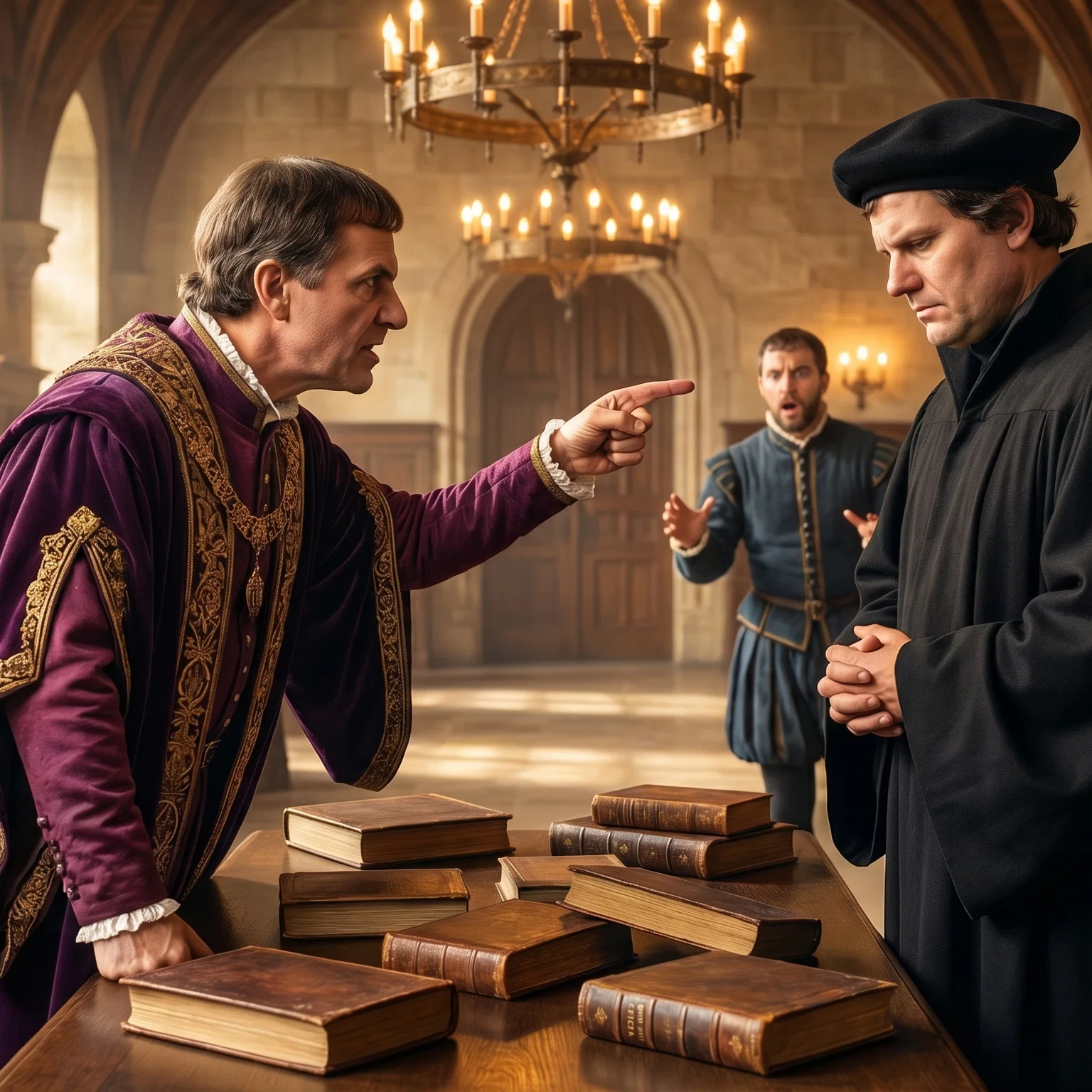 The Diet of Worms Confrontation
