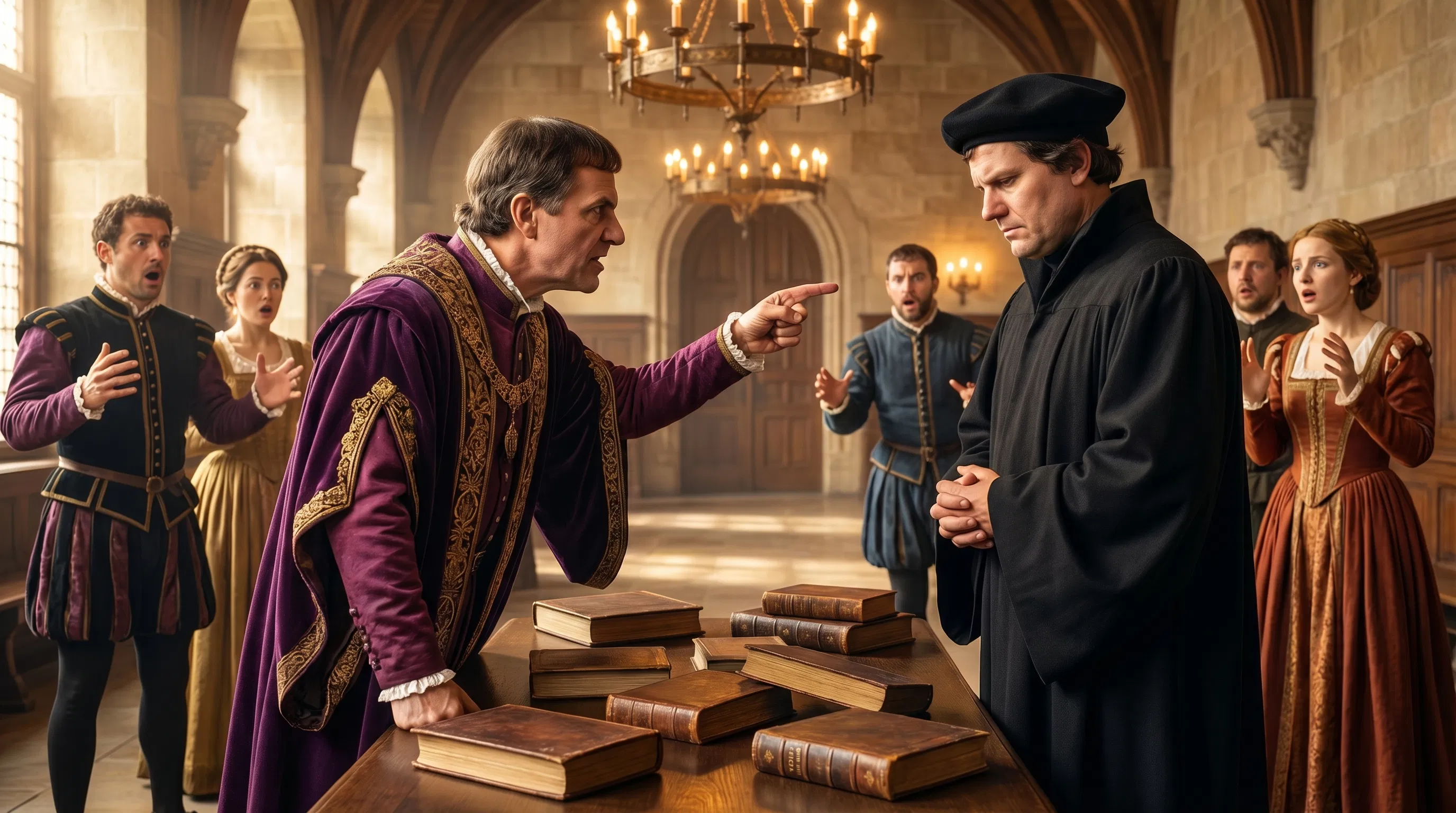 The Diet of Worms Confrontation