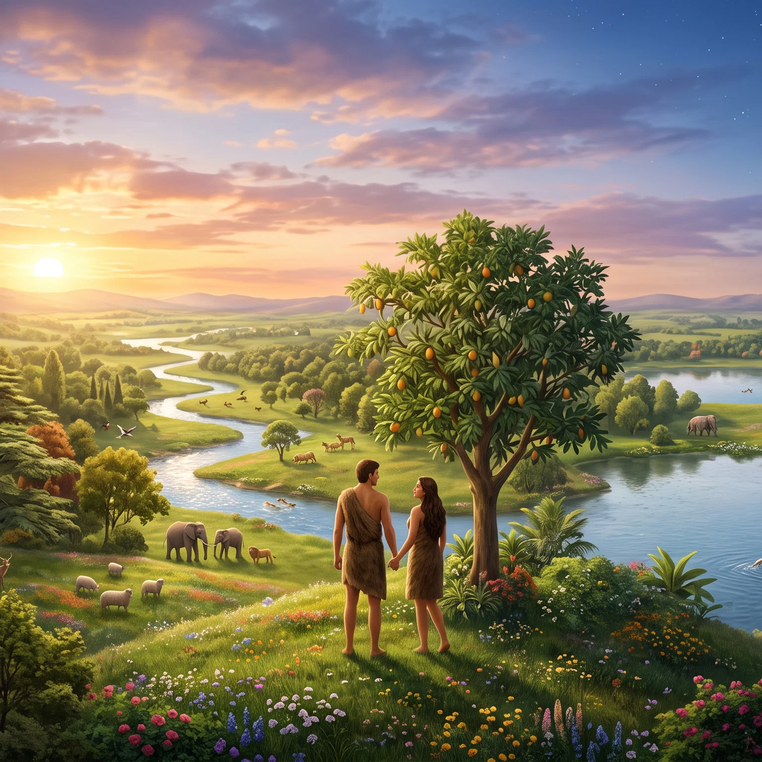 The Dawn of Divine Creation