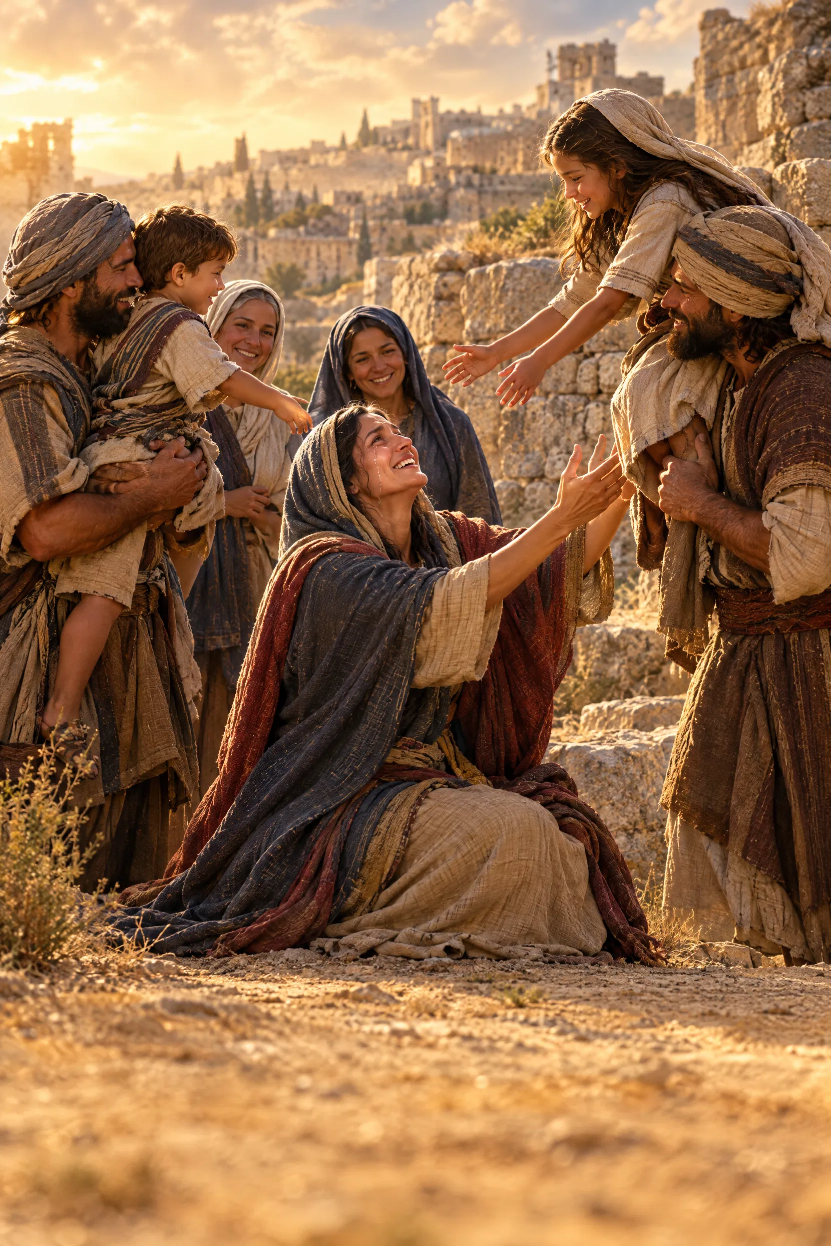 Foreign Peoples Bring Zion's Children Home