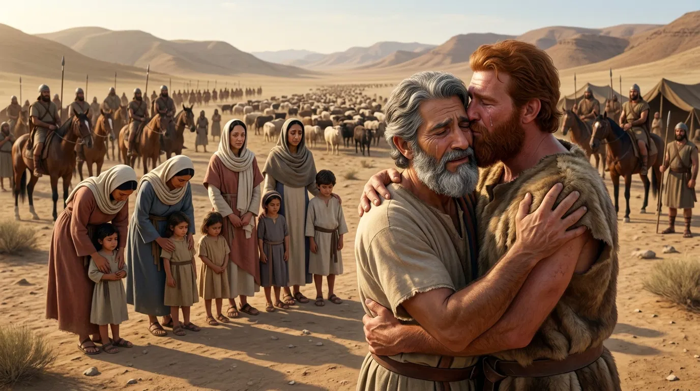 The Emotional Reconciliation of Two Brothers