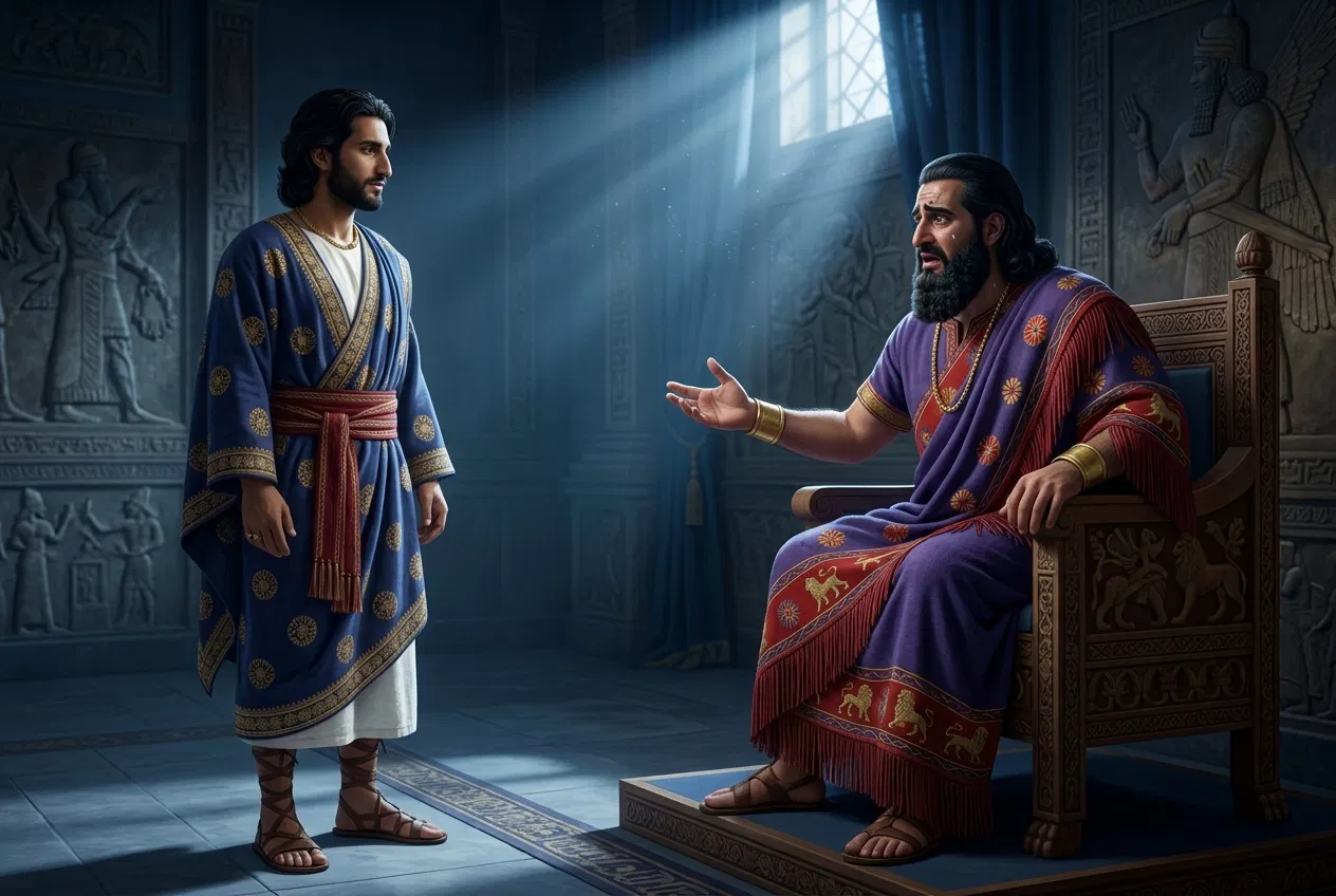 Nebuchadnezzar Asks Daniel About His Dream