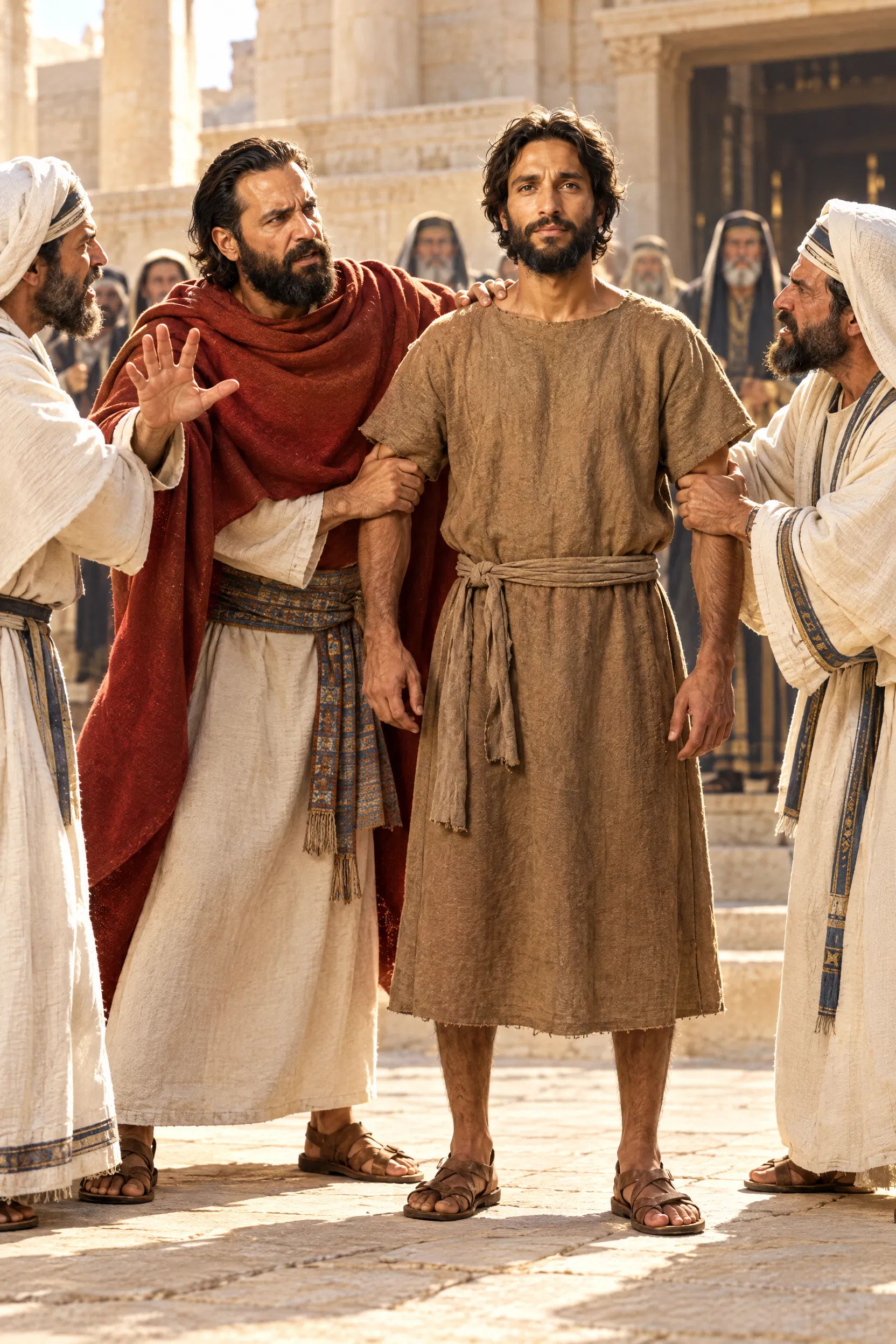 Jeremiah Seized in the Temple Court