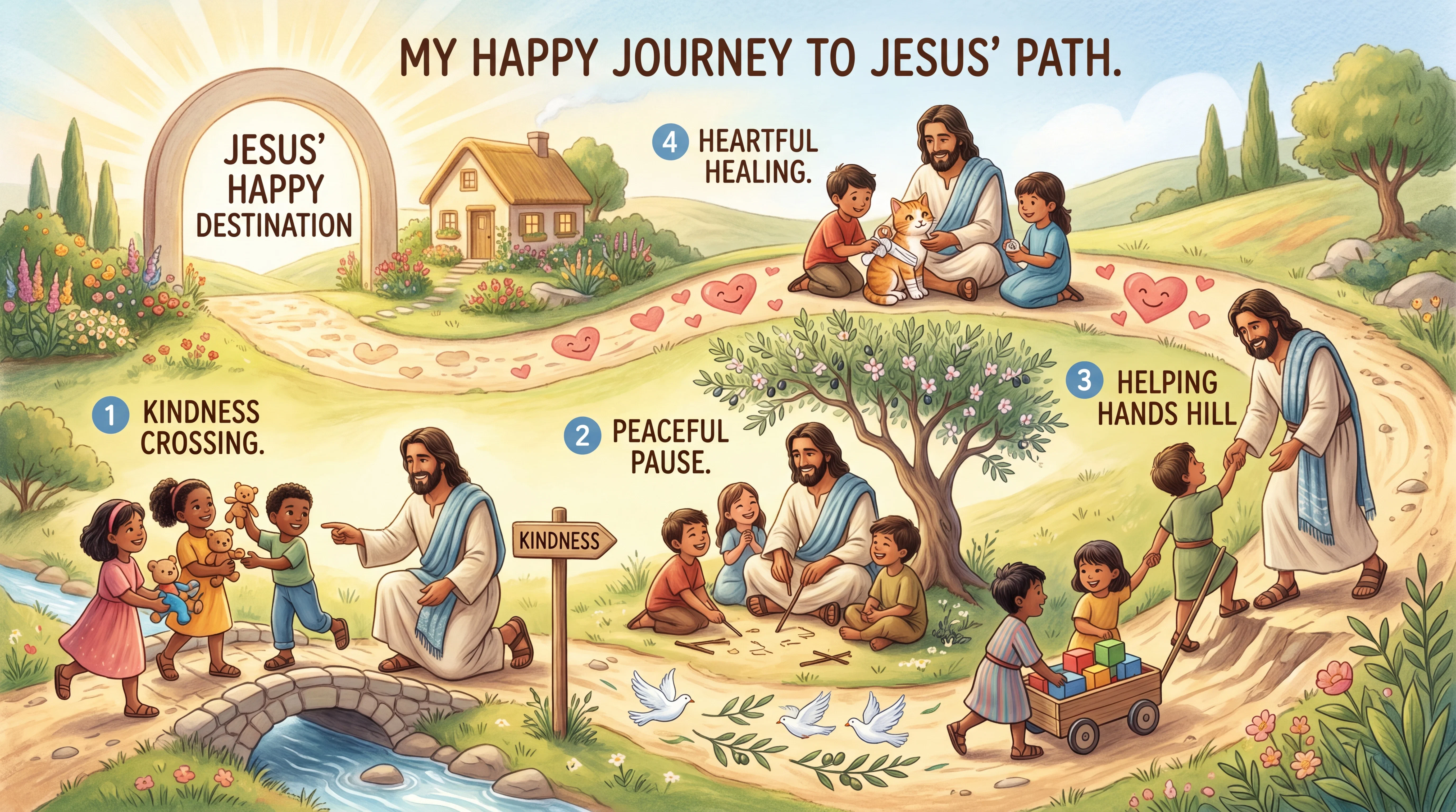 A Joyful Journey Towards Jesus