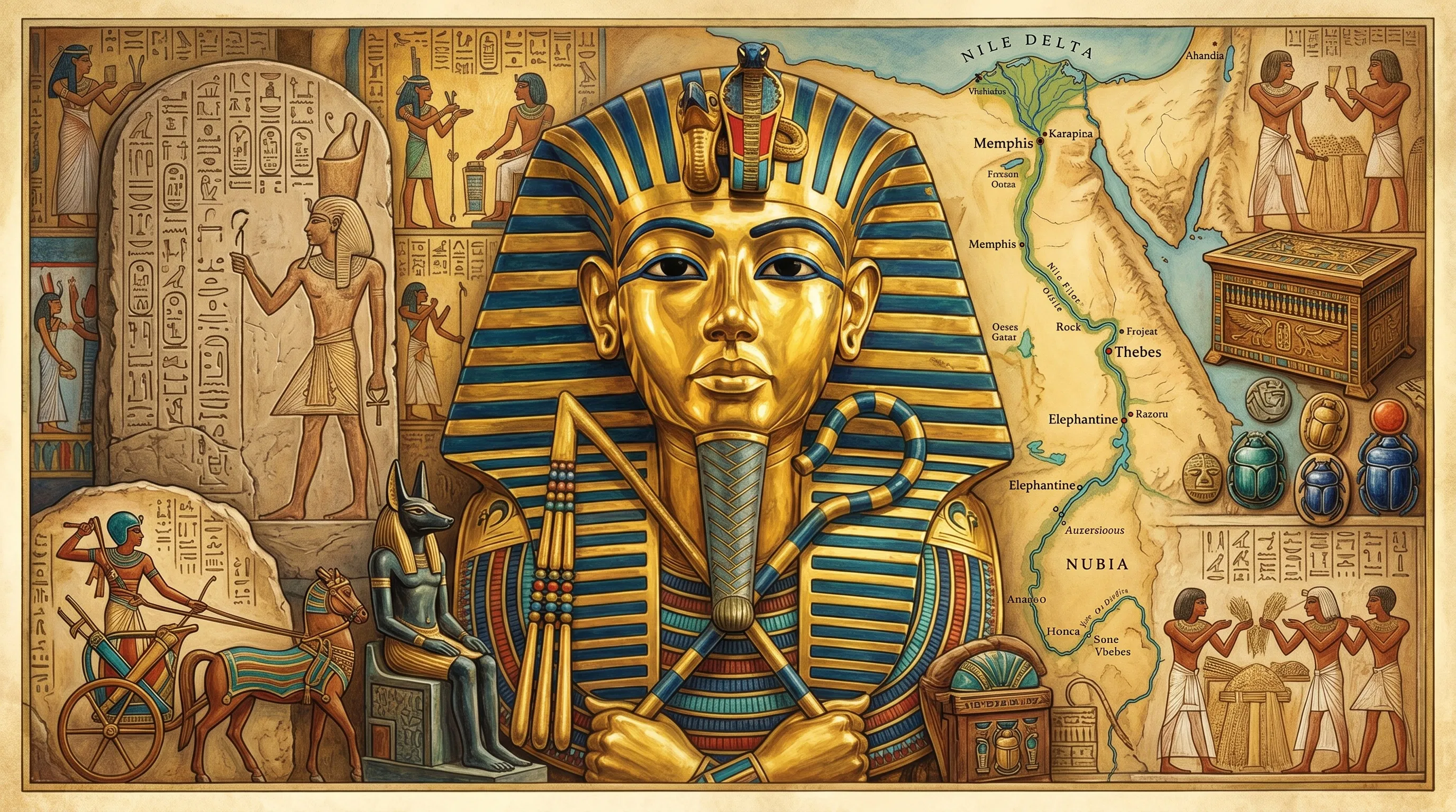 Echoes of Ancient Egyptian Splendor