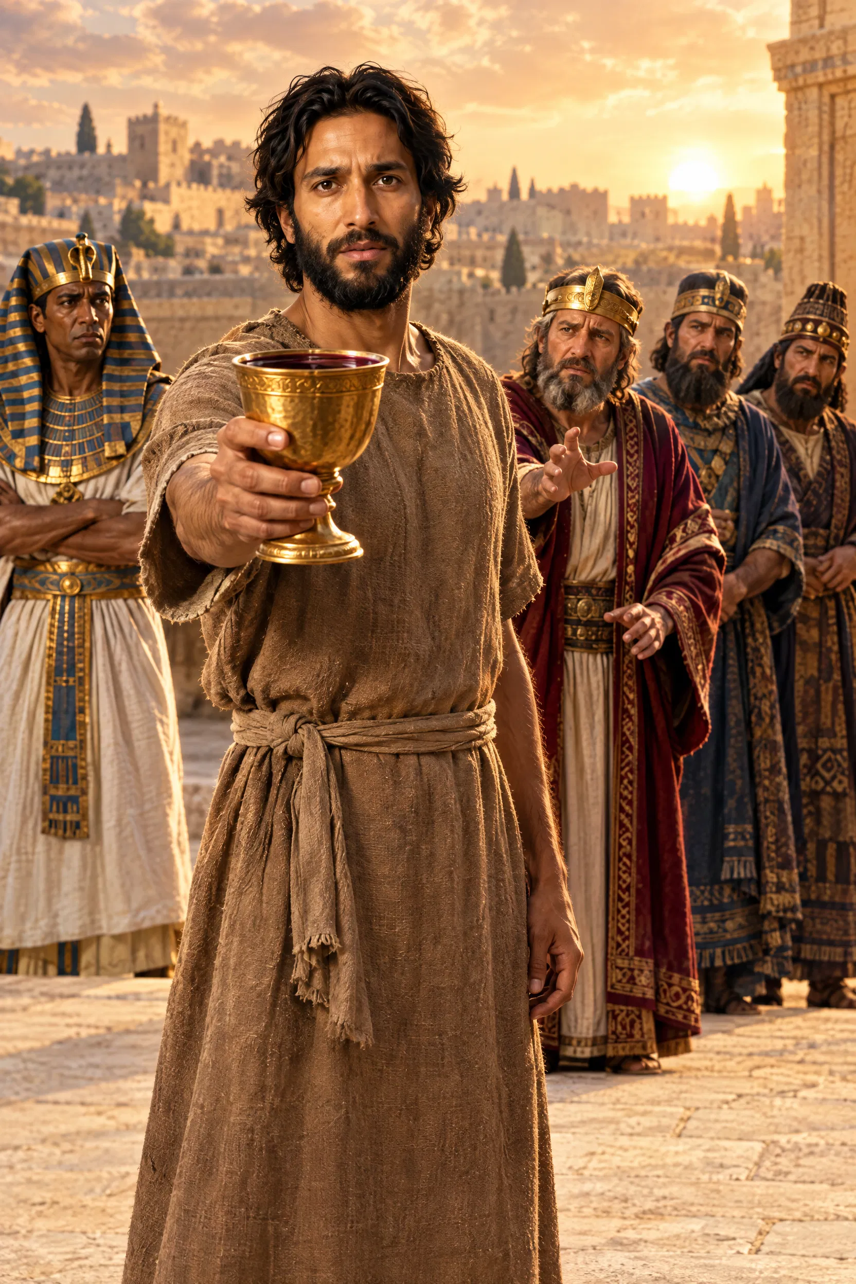 Jeremiah Offers the Cup of Wine to the Nations