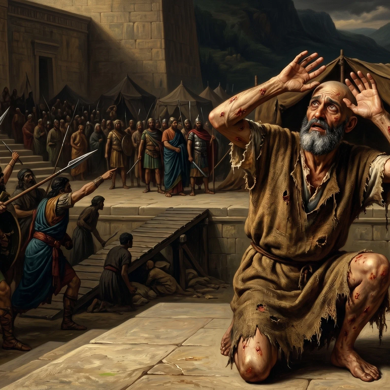 The Divine Tempest Upon Job