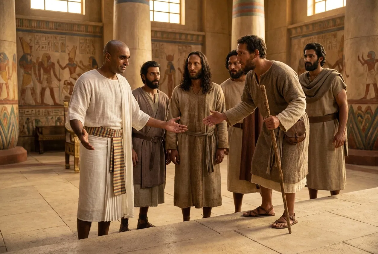 Joseph Calls His Brothers Near