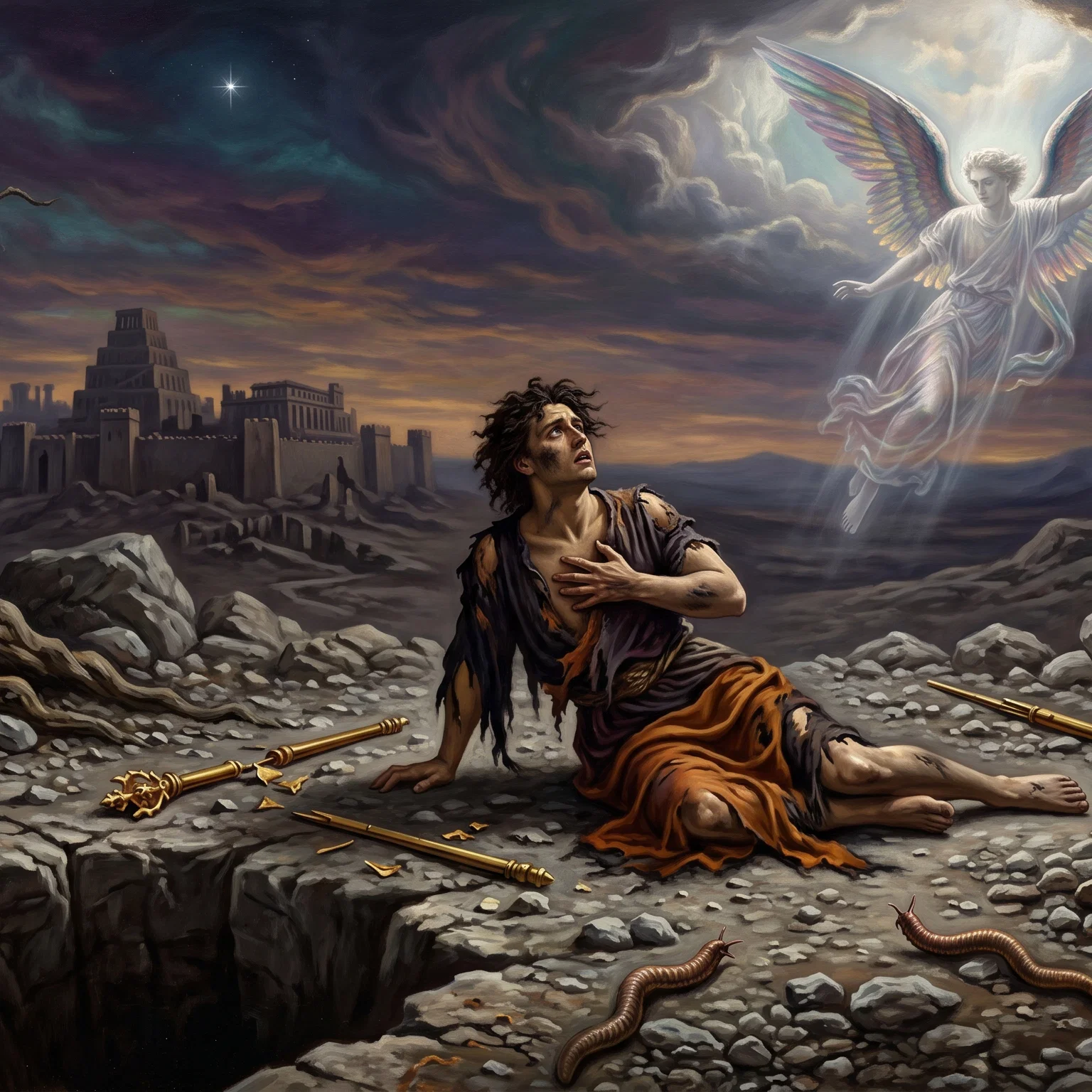 The Fallen Morning Star Descends