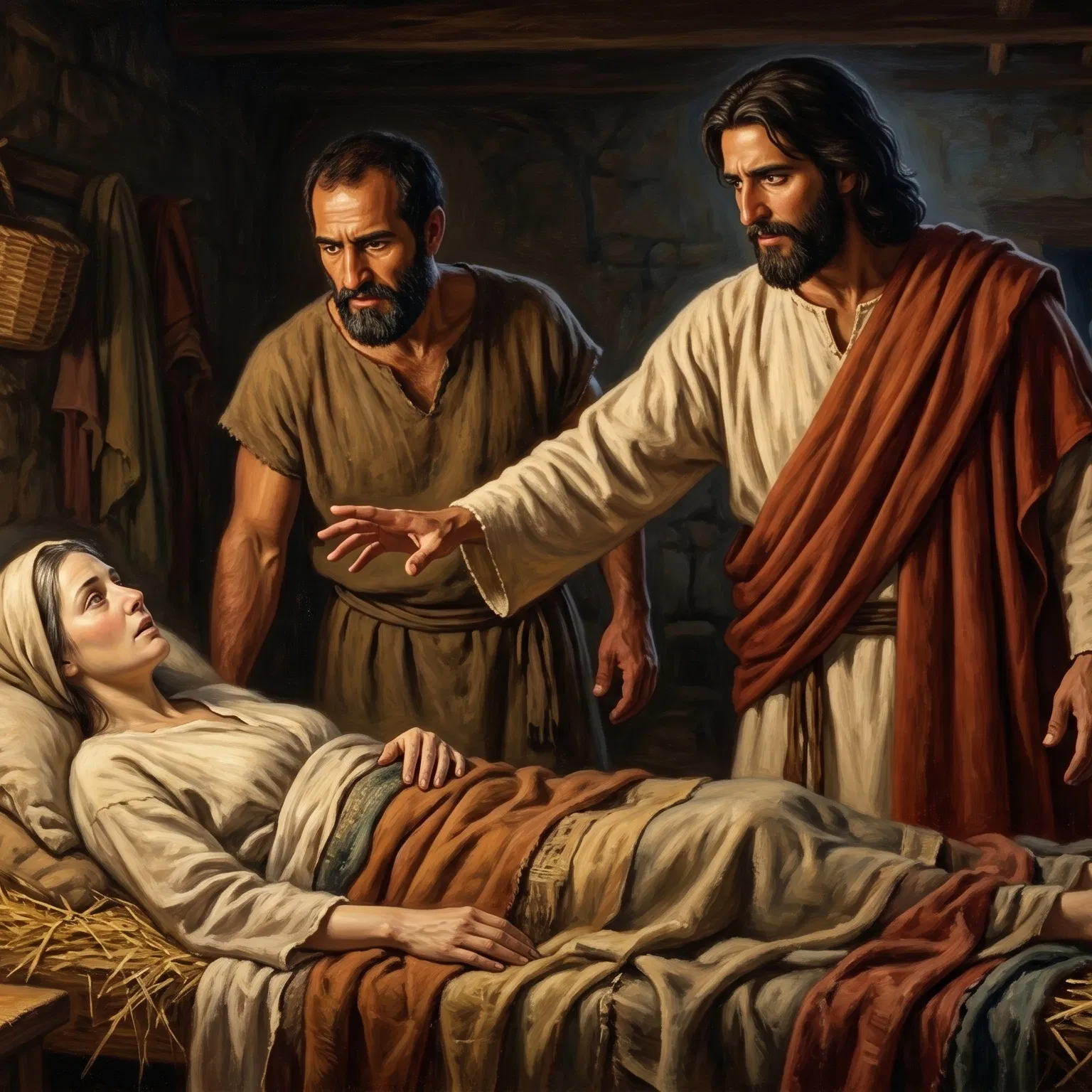 Jesus Heals Peter's Wife's Mother