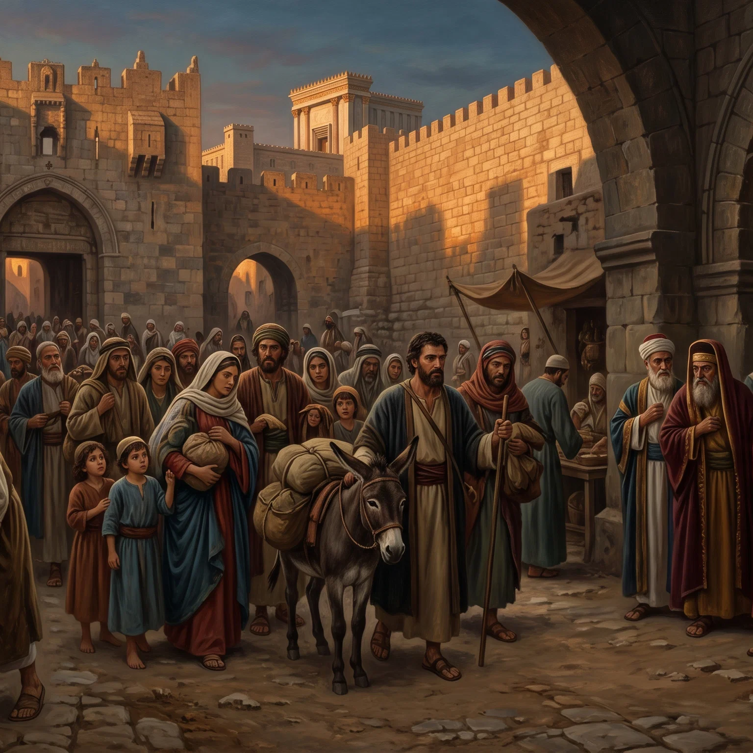 The Gathering of the Passover Feast