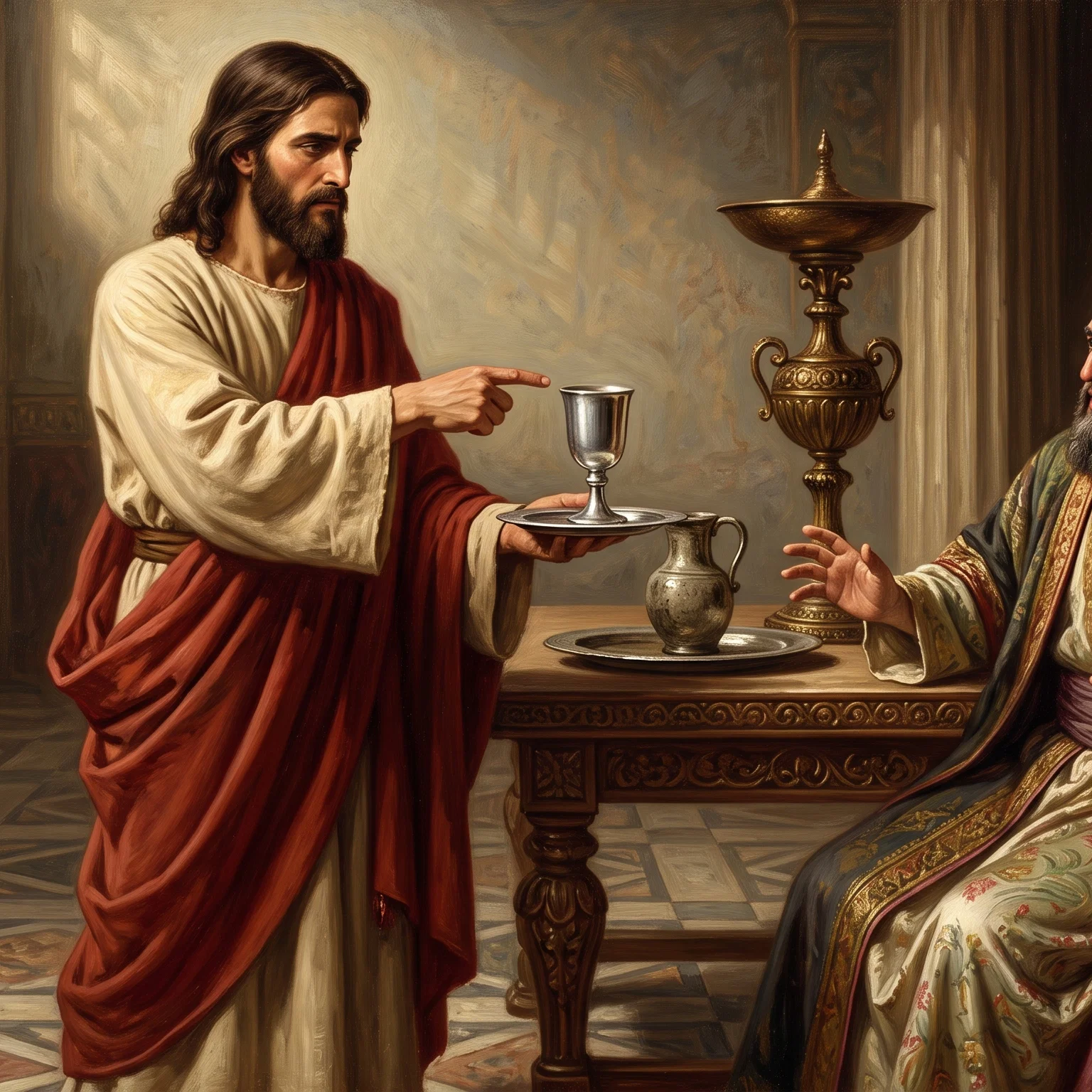 The Pharisee and the Woven Deception
