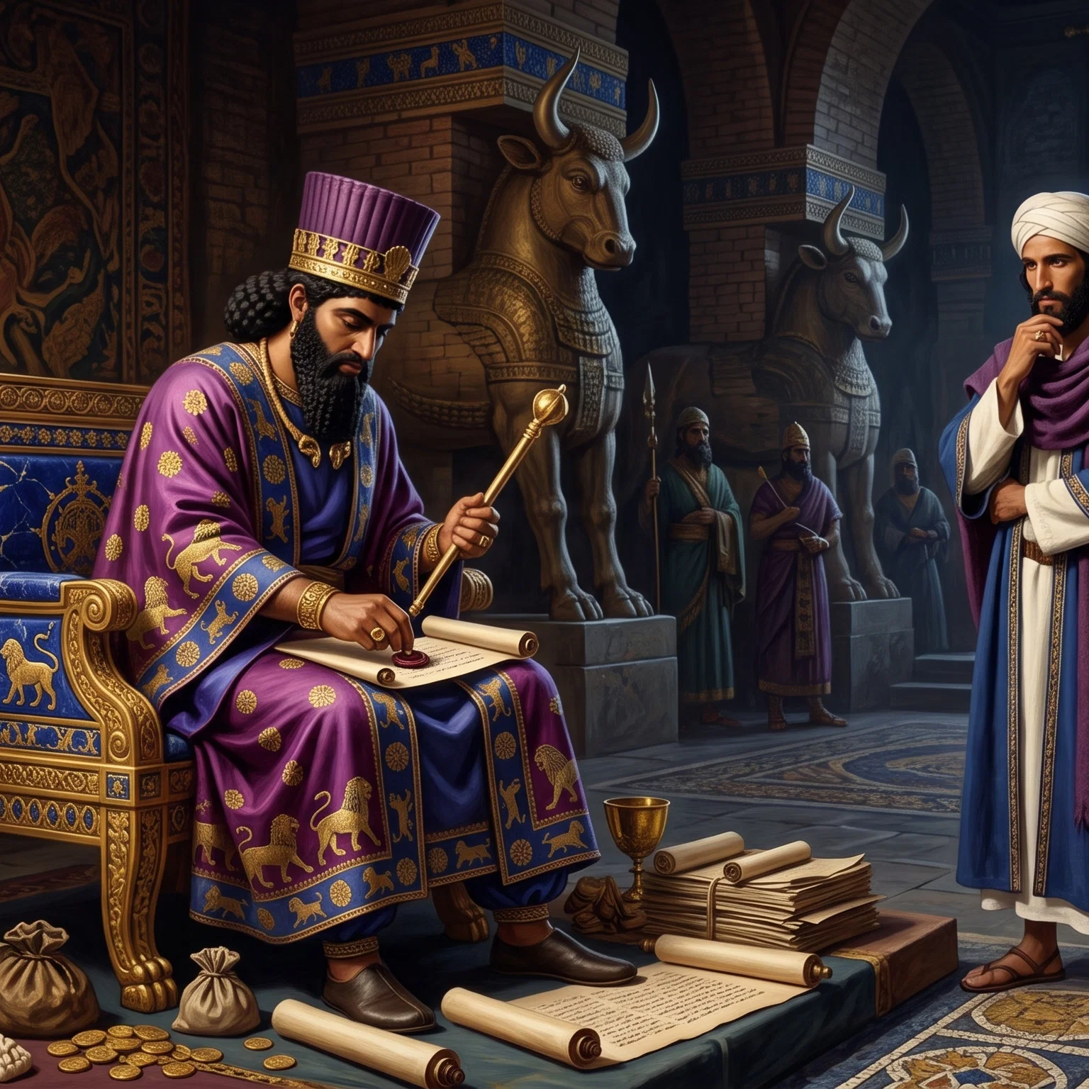 The Golden Authority of King Ahasuerus