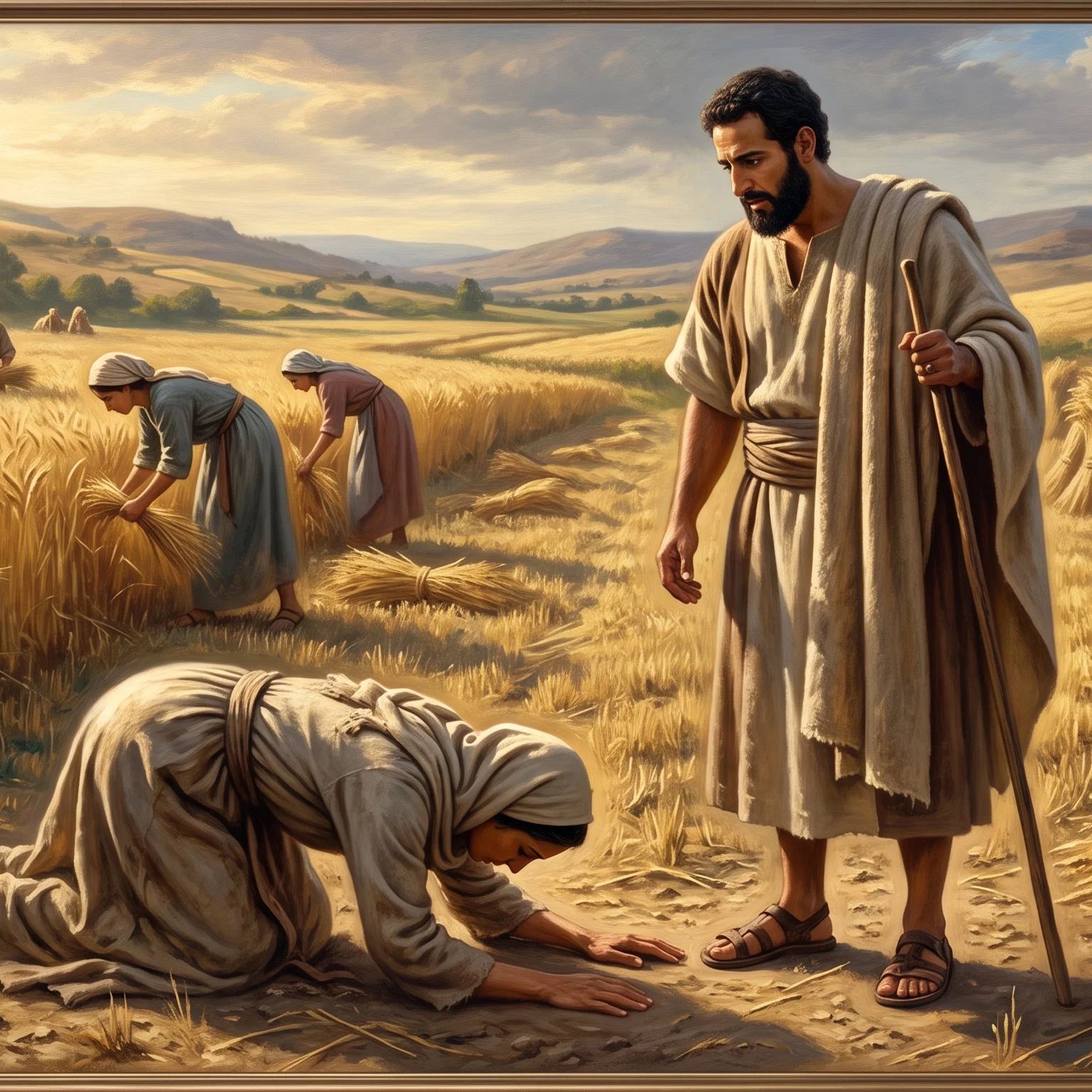 Ruth Finds Favor in the Fields