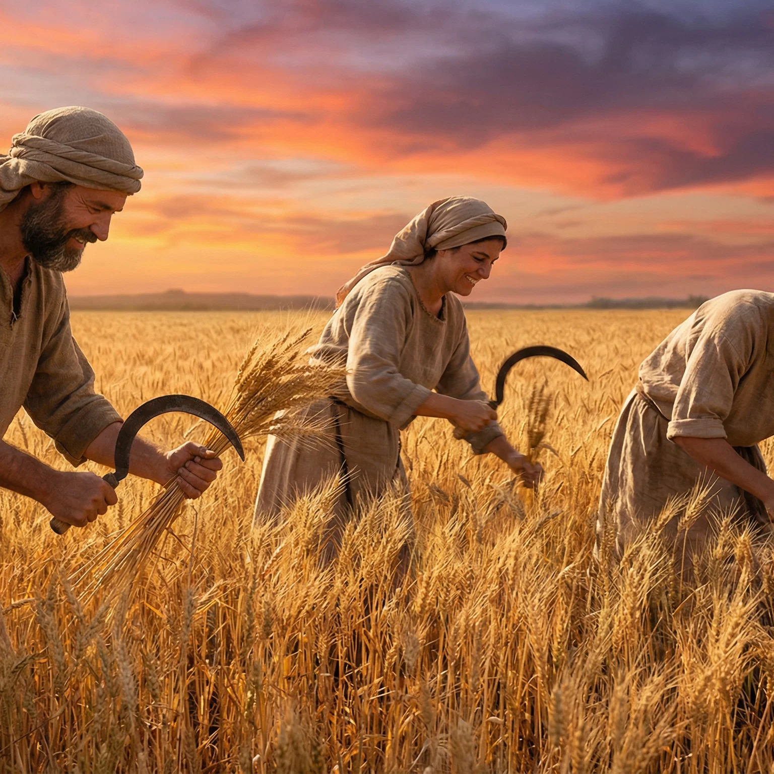 The Joyous Golden Harvest