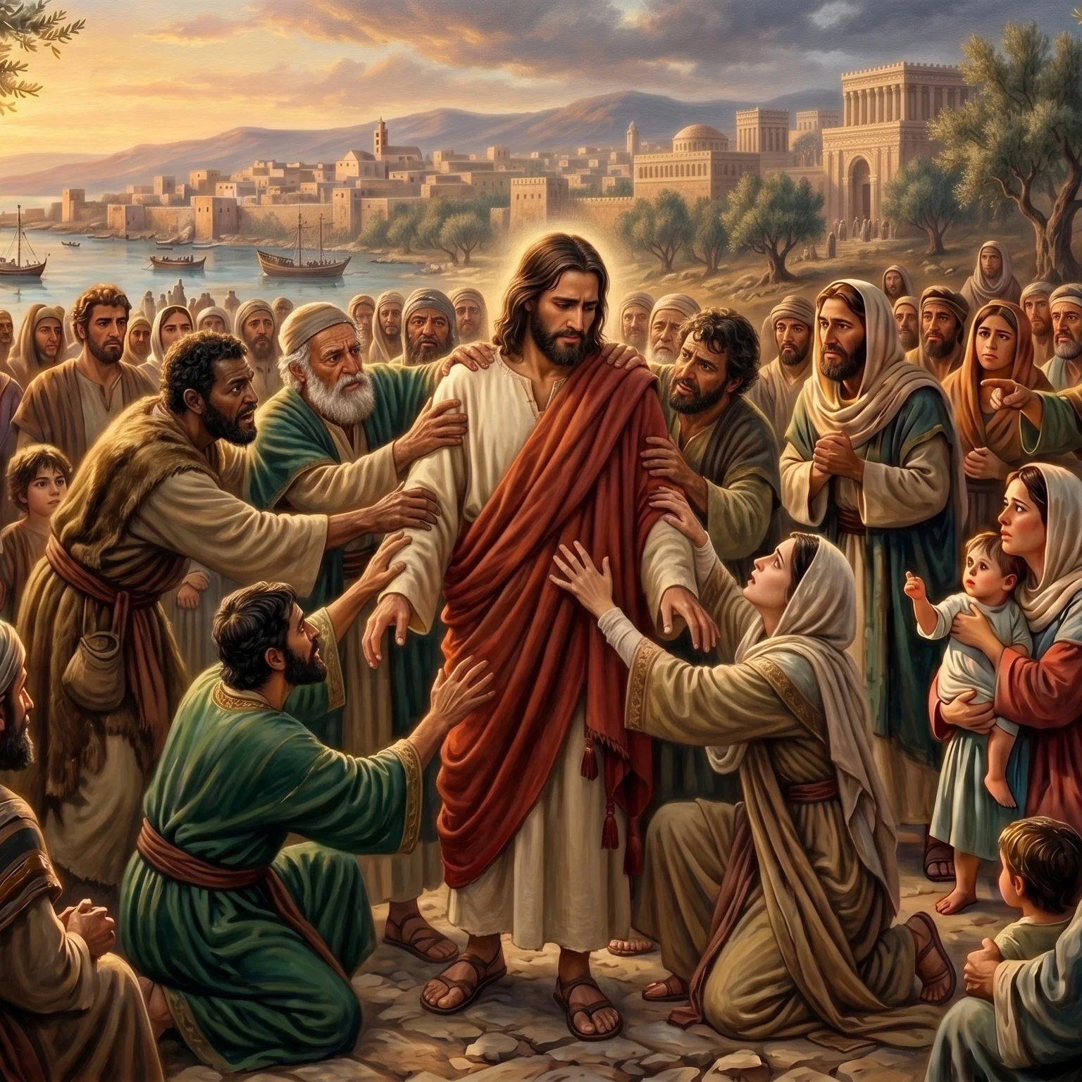 Healing Virtue Flows From Him