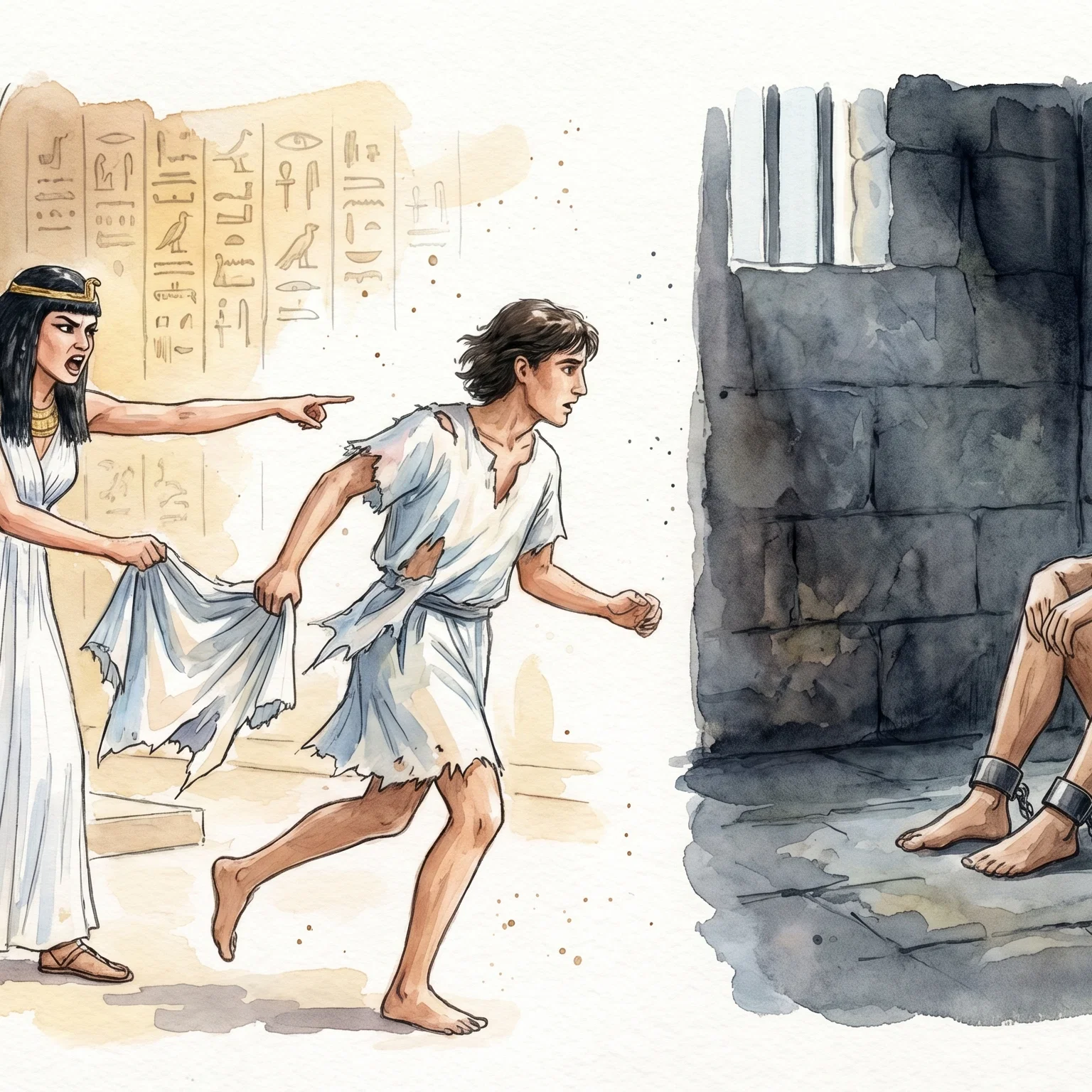 The False Accusation and Josephs Chains
