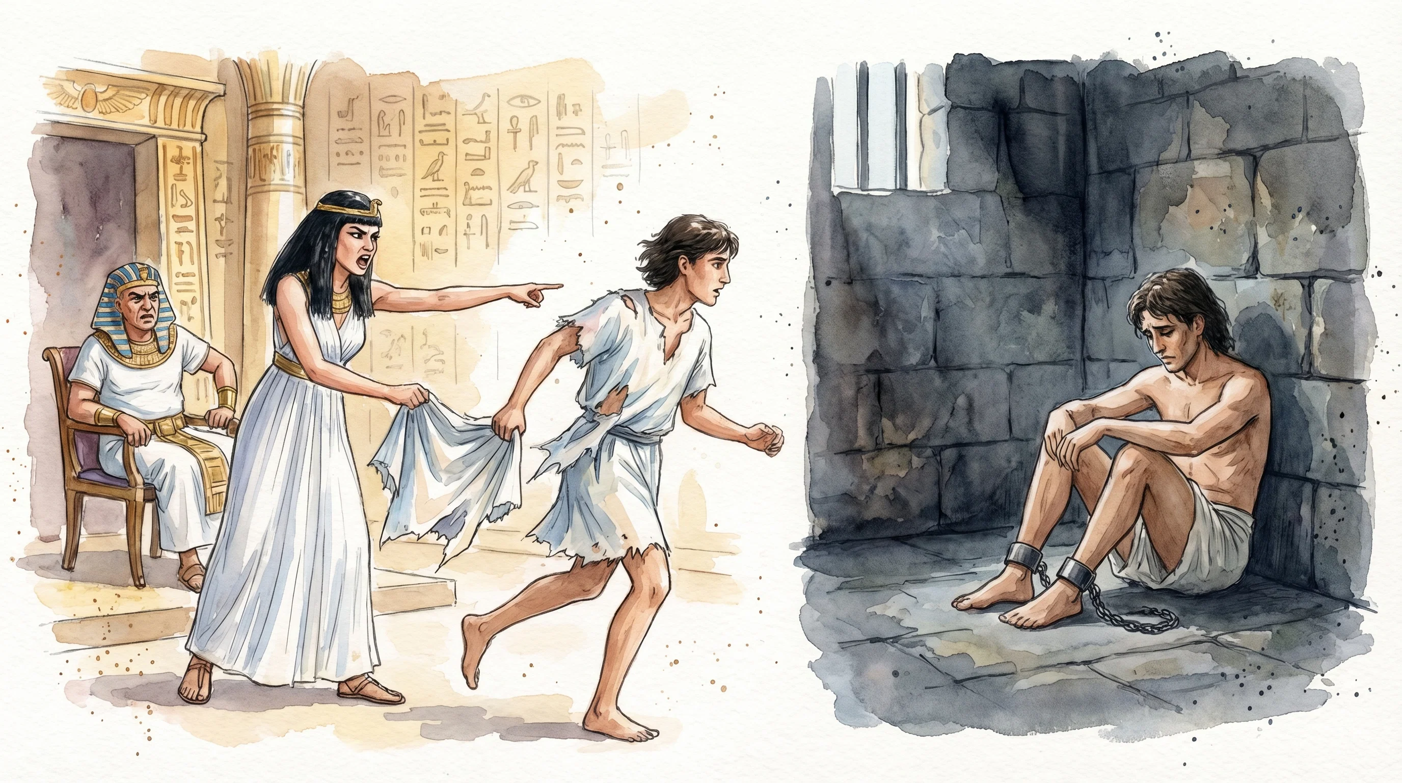 The False Accusation and Josephs Chains