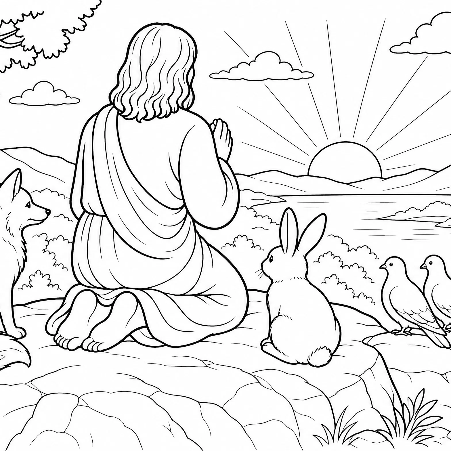 Dawn Prayer with God's Creatures