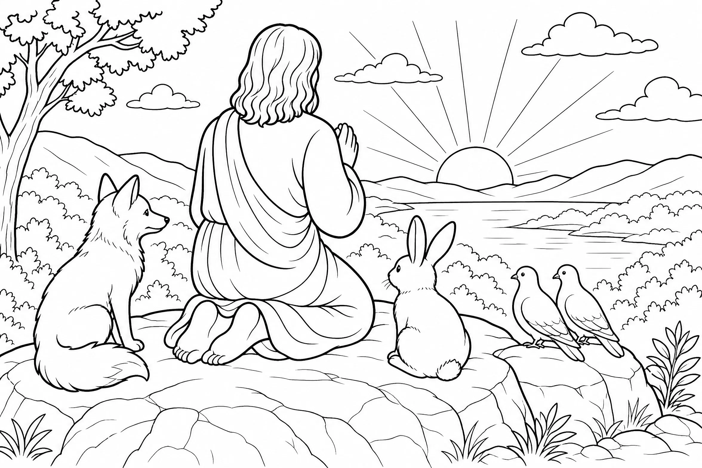 Dawn Prayer with God's Creatures