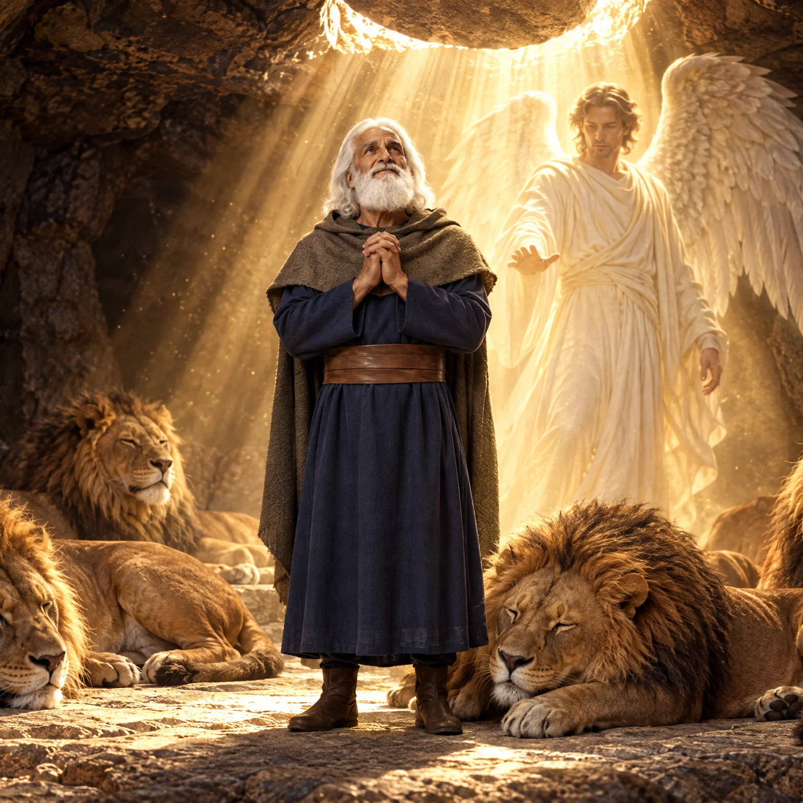 Divine Peace Within the Lions Den