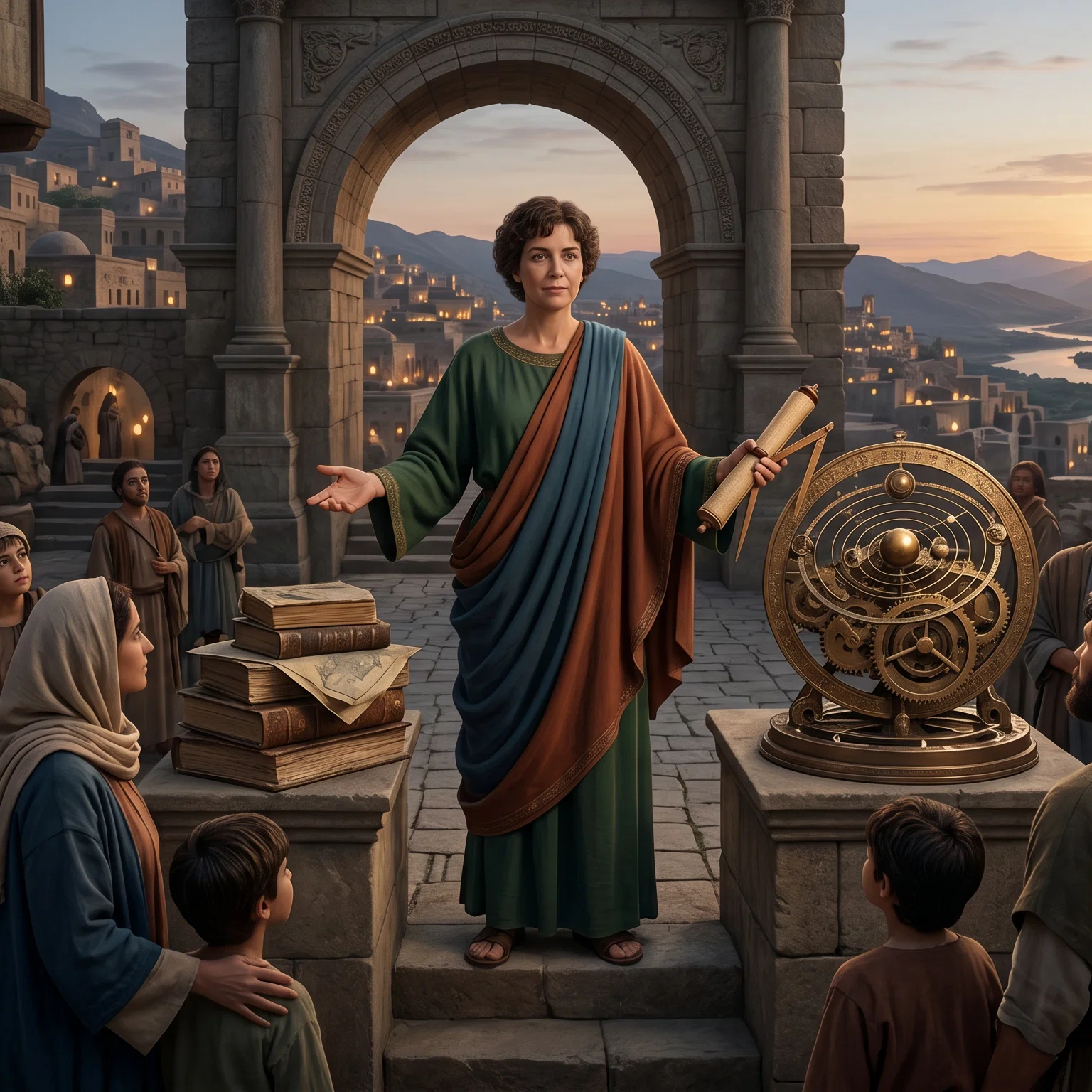 Wisdom Standing At The Gate