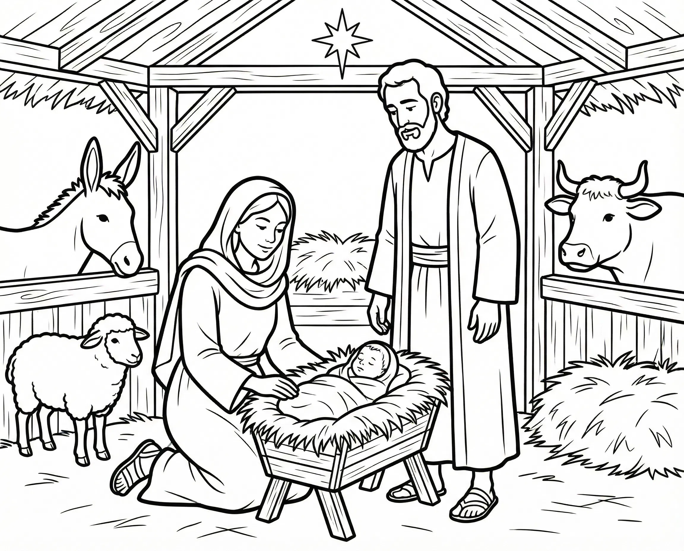 The Holy Night of Divine Birth