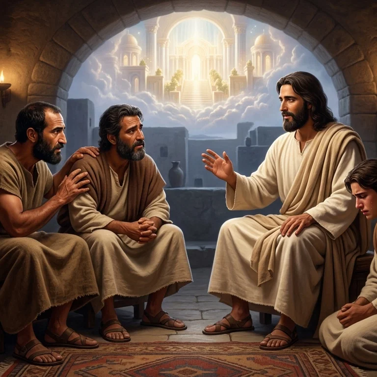 Divine Comfort in the Upper Room