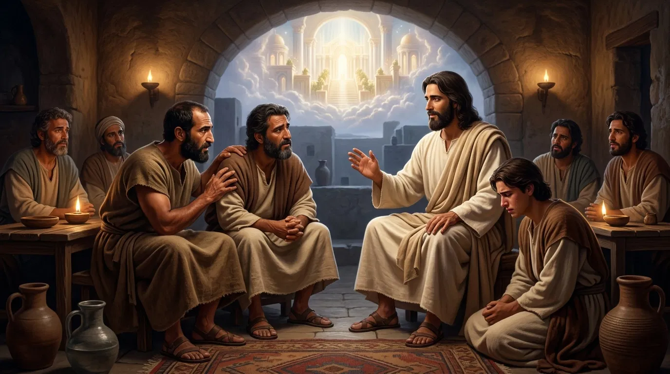 Divine Comfort in the Upper Room