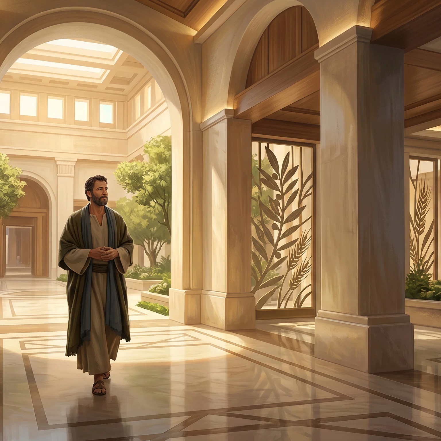 Blessed Dwellings in His Holy Courts