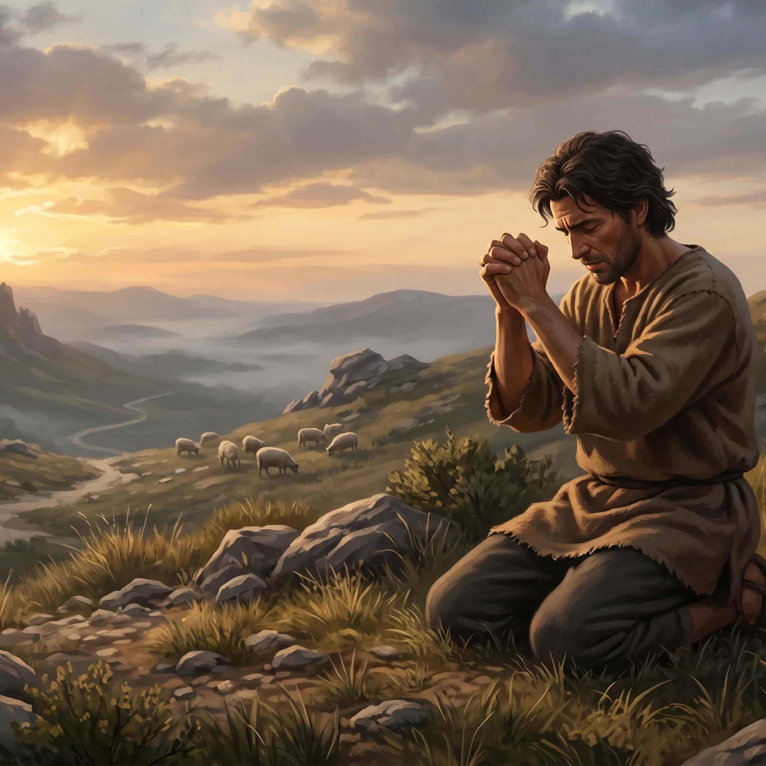 Humble Supplication Before The Divine Throne