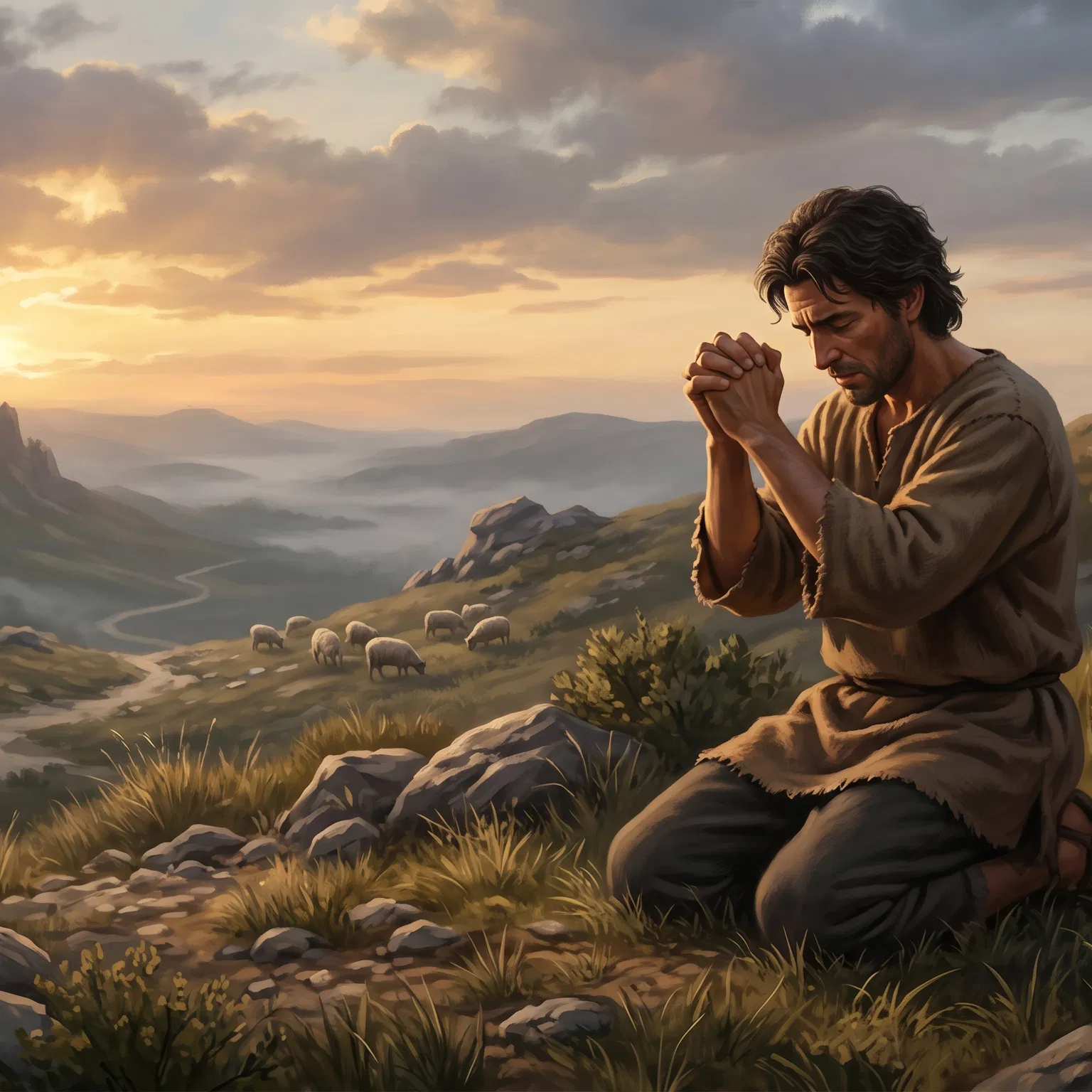 Humble Supplication Before The Divine Throne