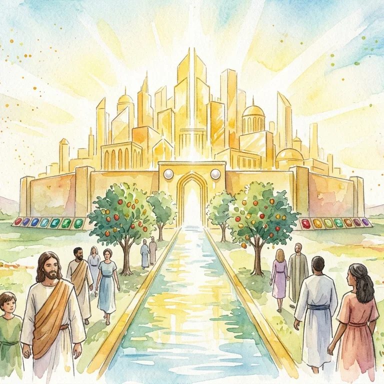 The New Jerusalem Descending from Heaven