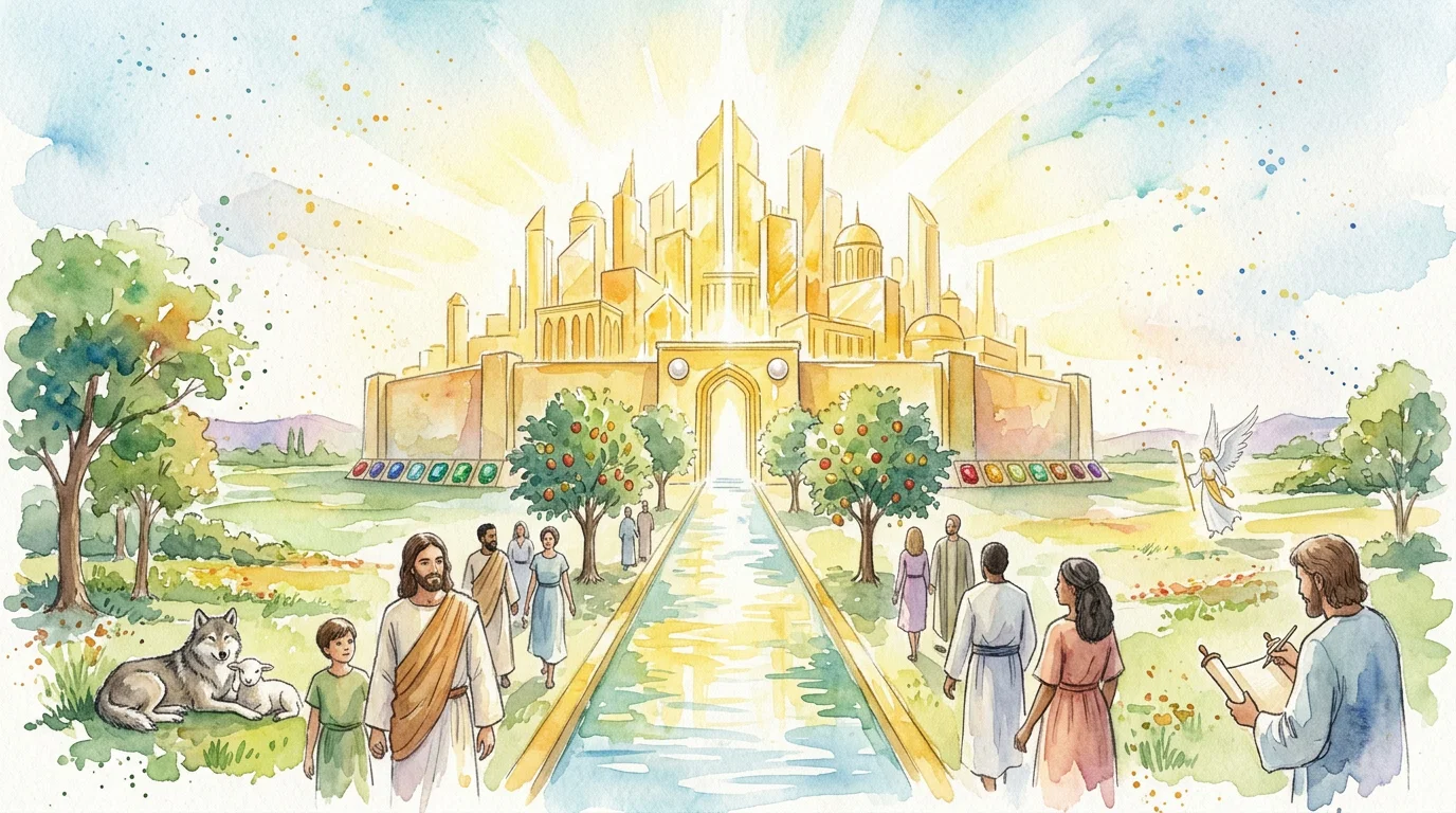 The New Jerusalem Descending from Heaven