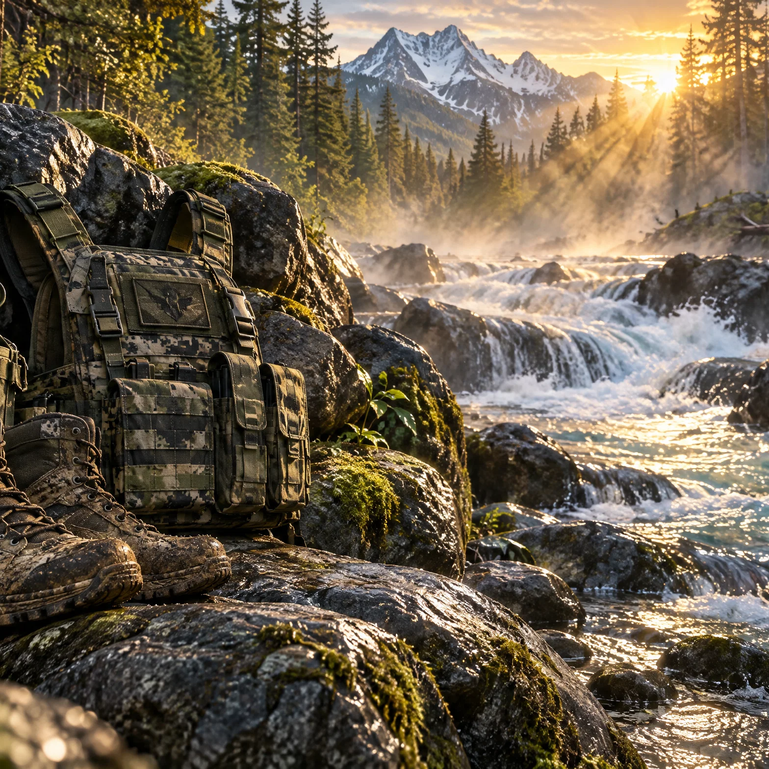 A Quiet Morning Amidst the Wild
