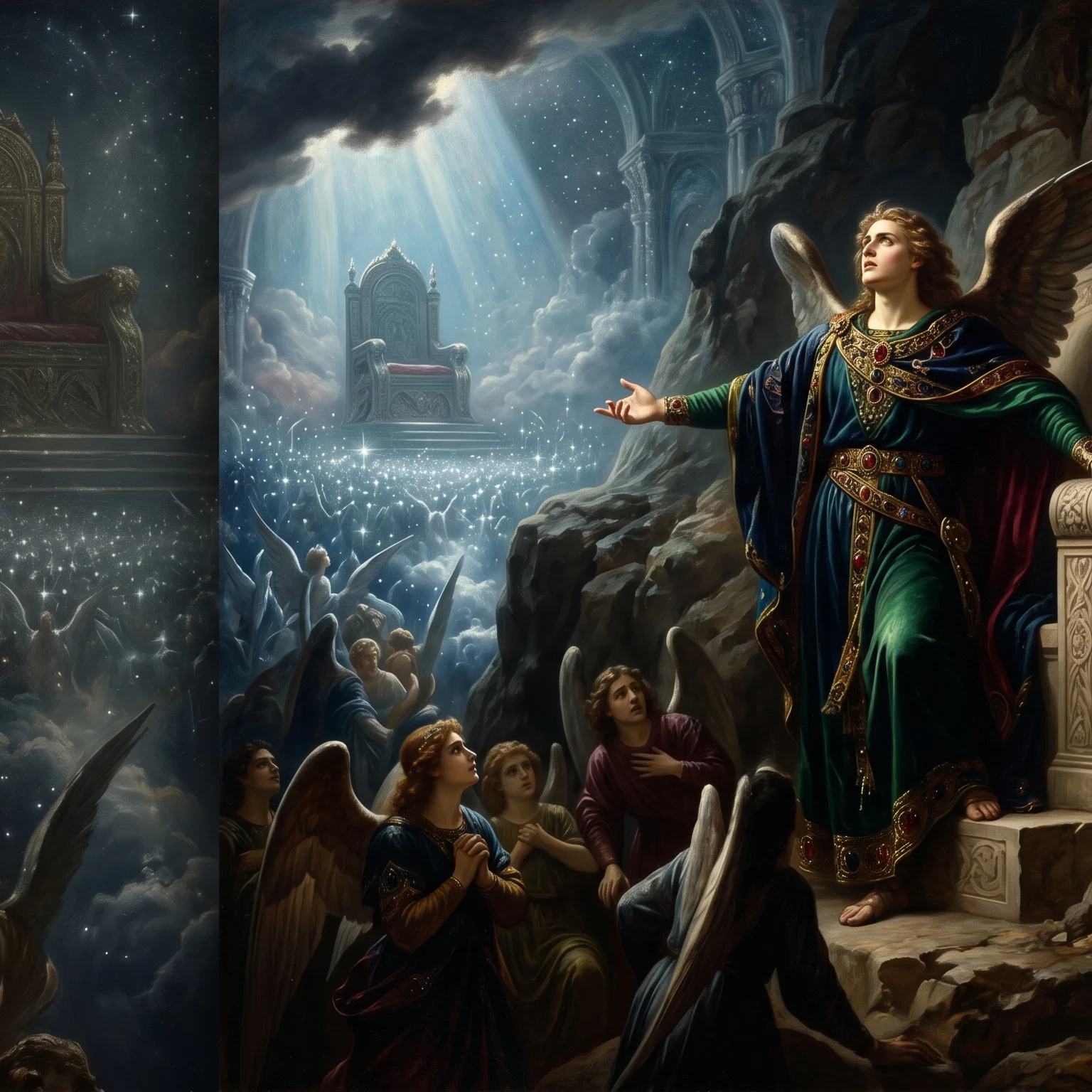 Ascent to the Highest Throne in His Mind