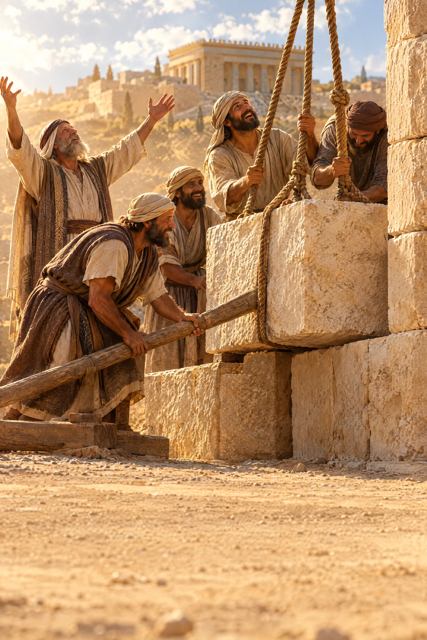 Masons Set the Rejected Stone as Cornerstone