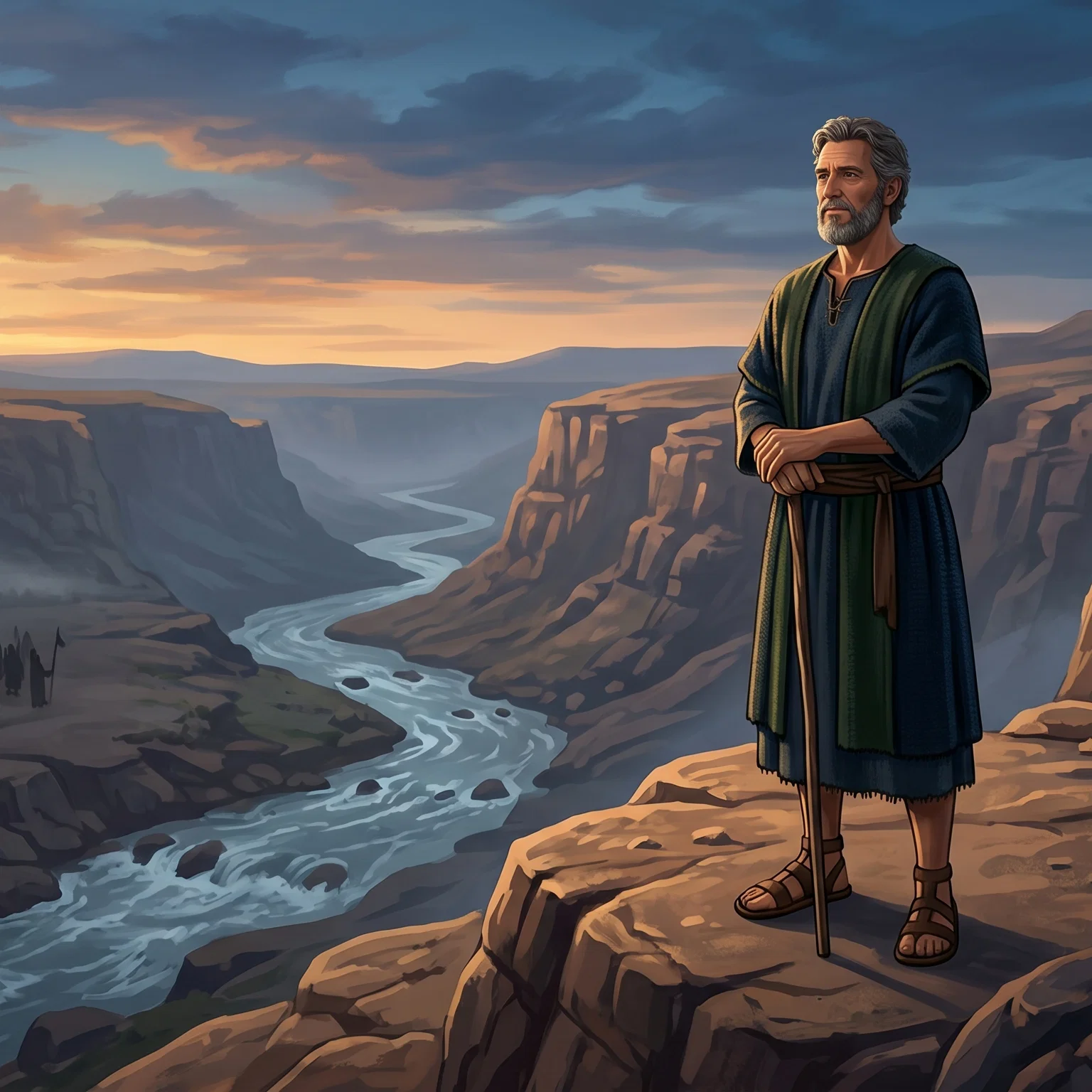 Steadfast Heart Amidst the Storm