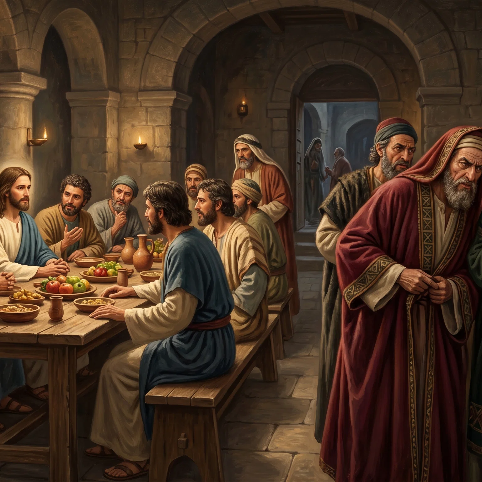 A Humble Meal Among Tax Collectors