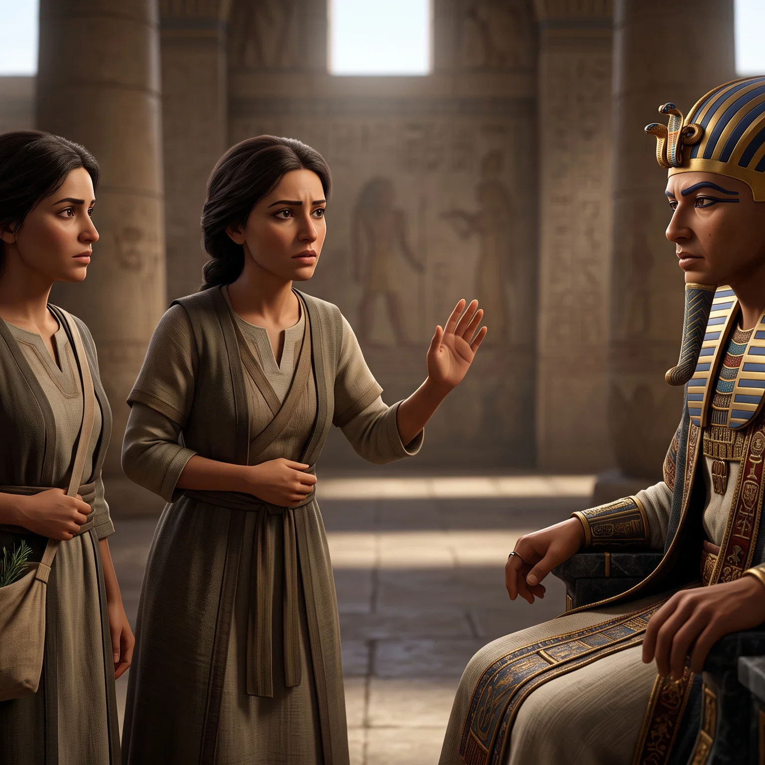 Courage Before the Egyptian Throne