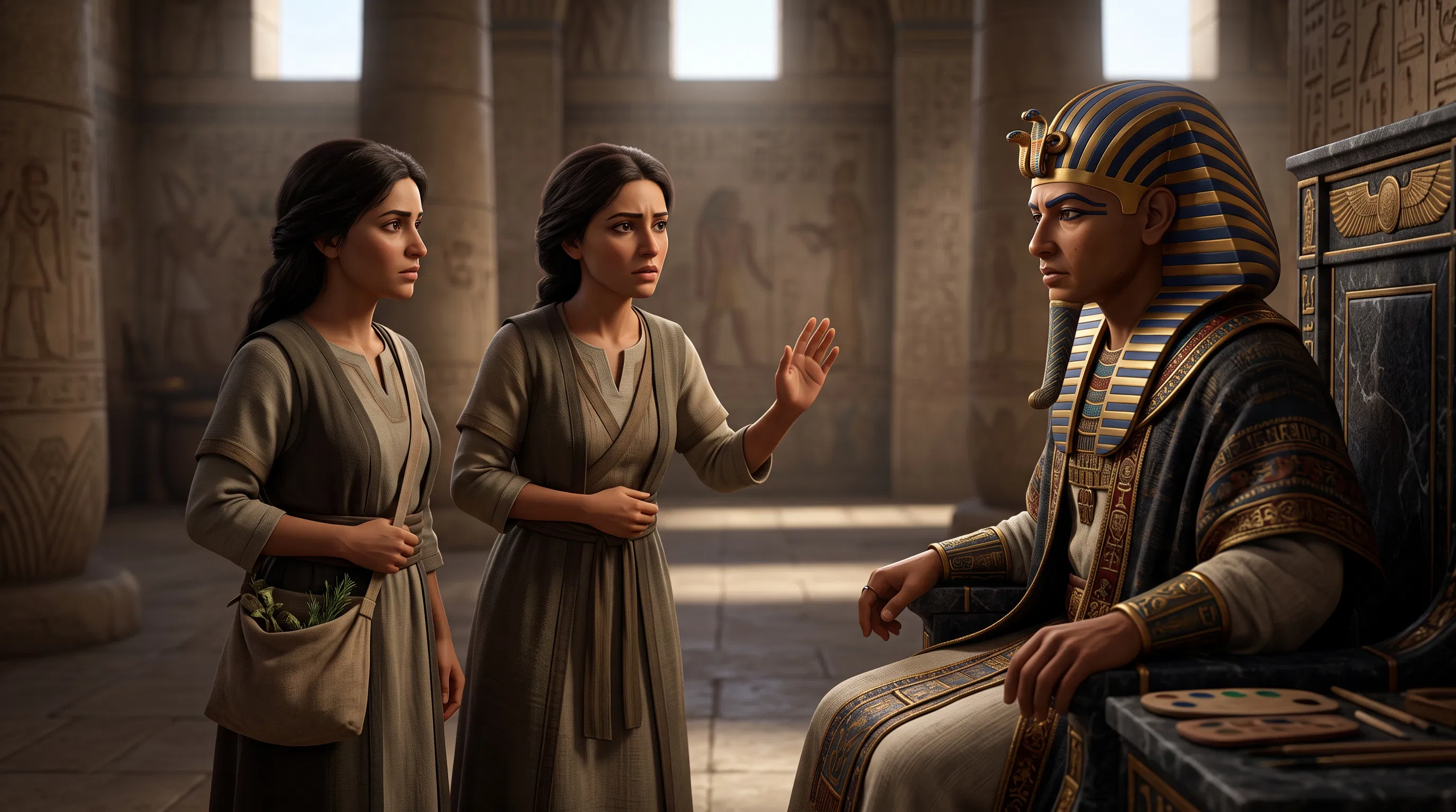 Courage Before the Egyptian Throne