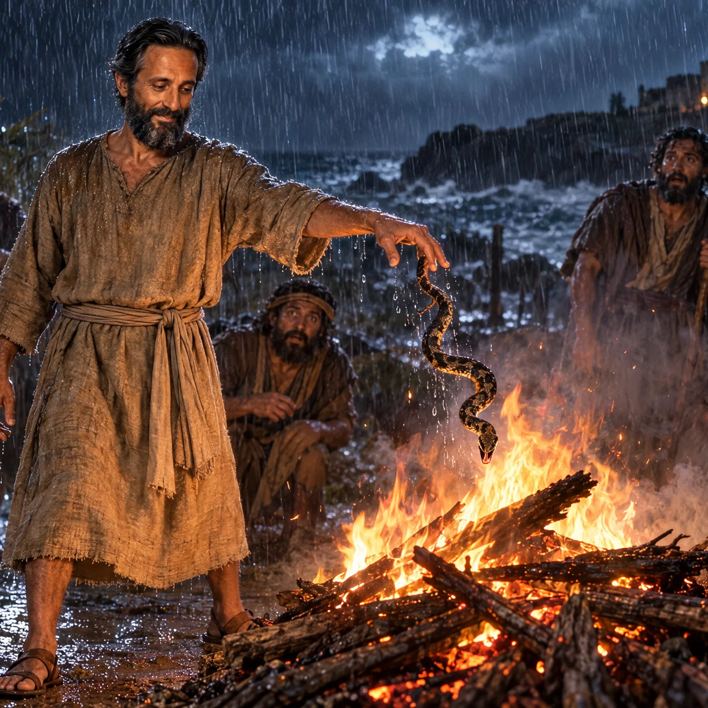 The Apostle Paul and the Serpent