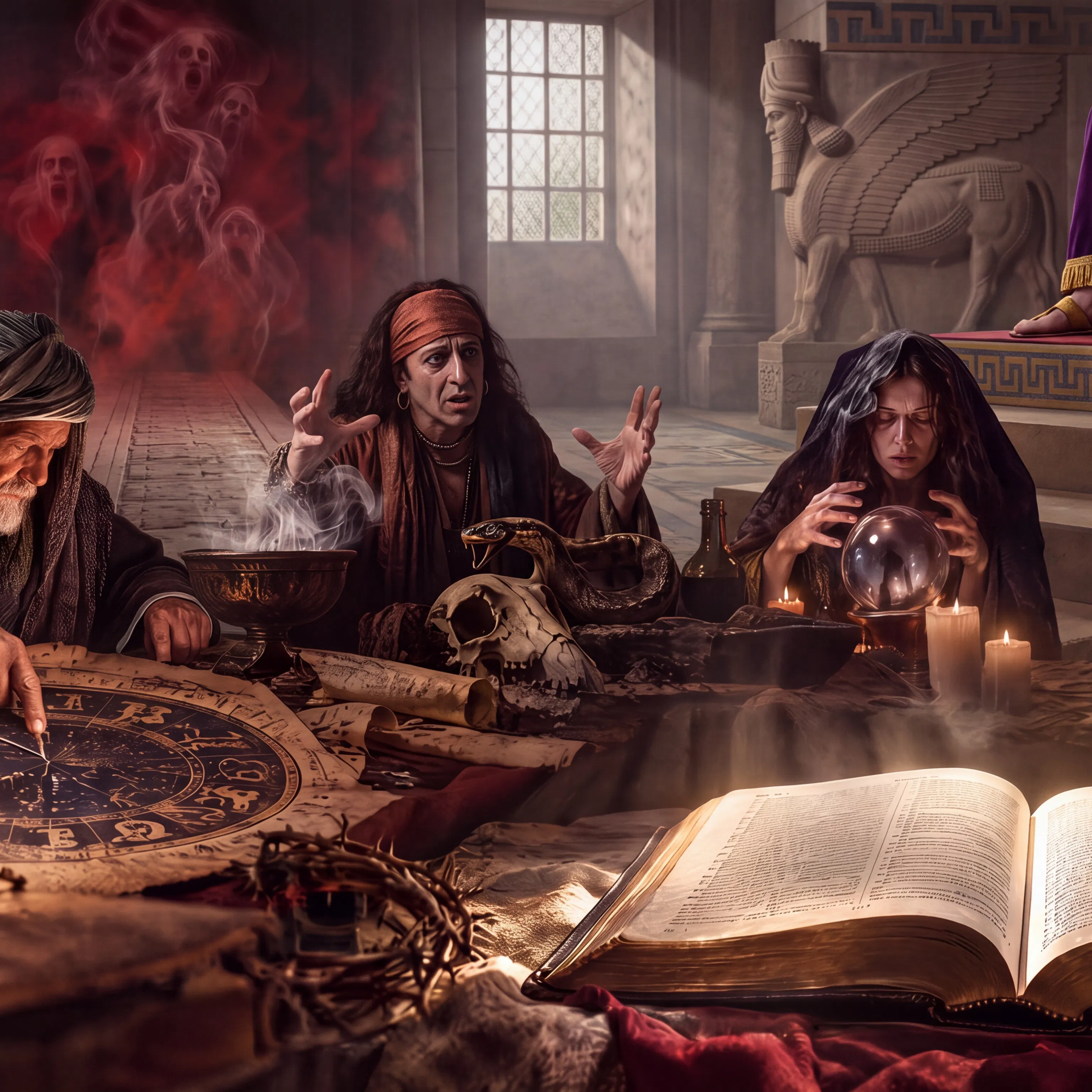 Nebuchadnezzar's Sorcerers Before the Throne