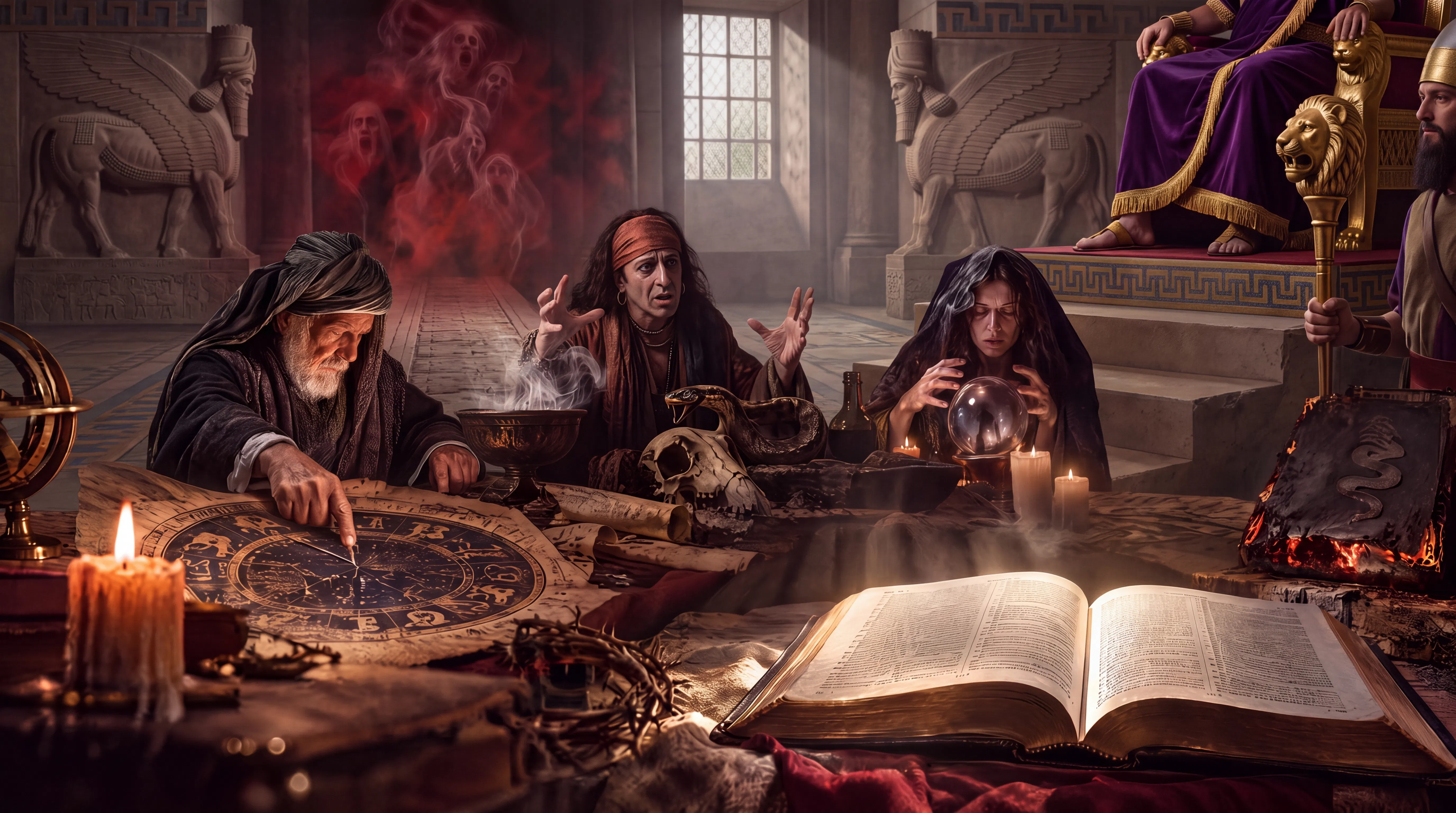 Nebuchadnezzar's Sorcerers Before the Throne