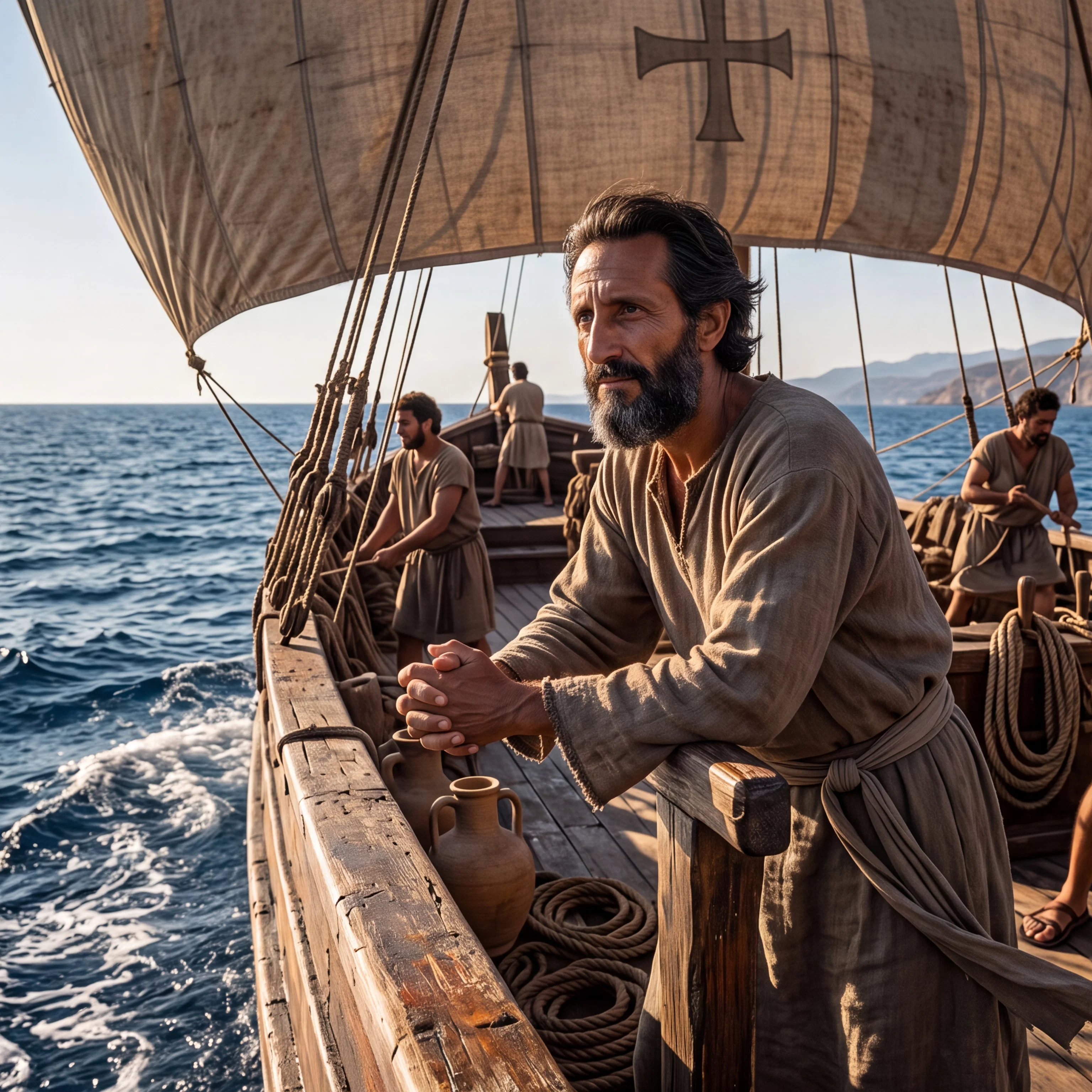 Apostle Paul's Voyage Across Ancient Seas