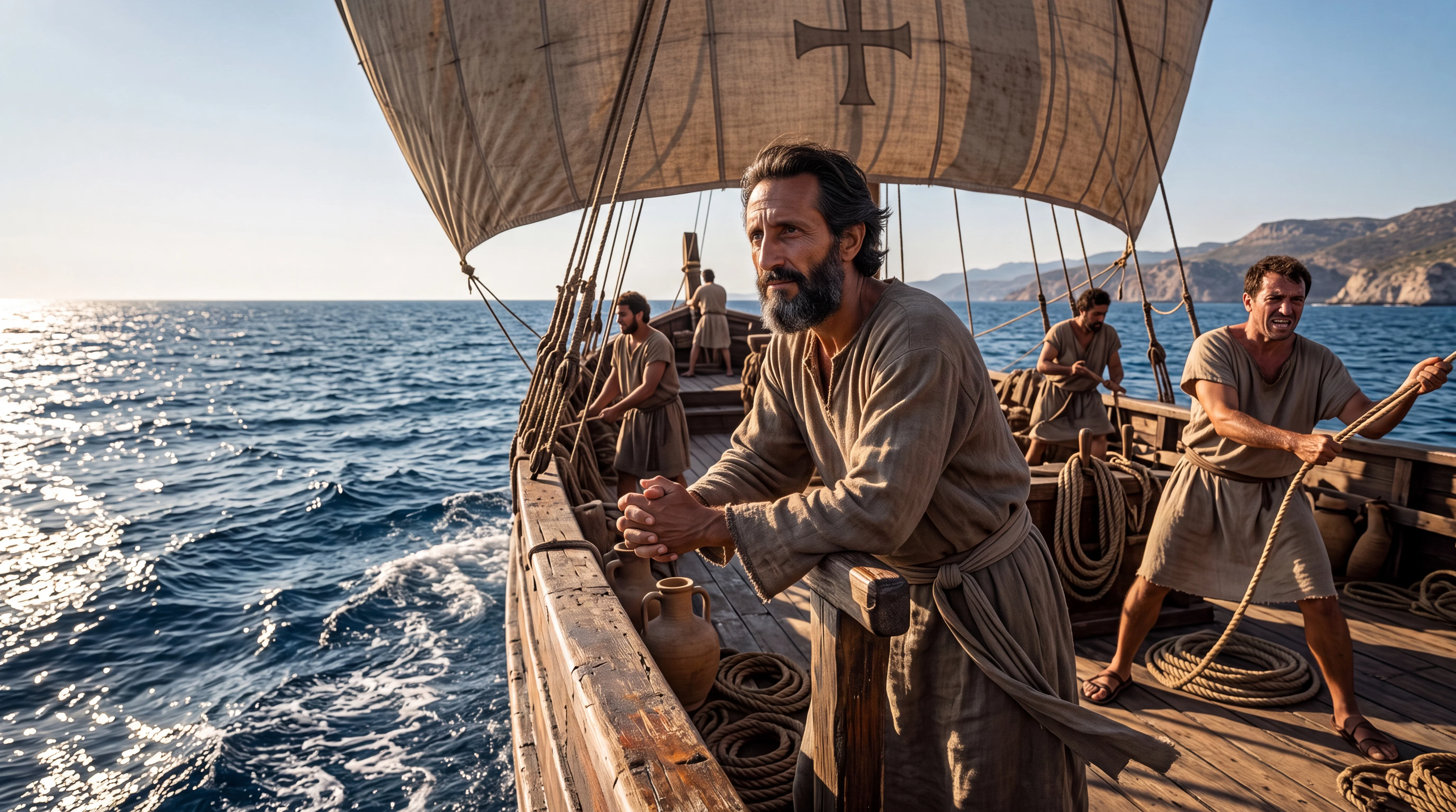 Apostle Paul's Voyage Across Ancient Seas