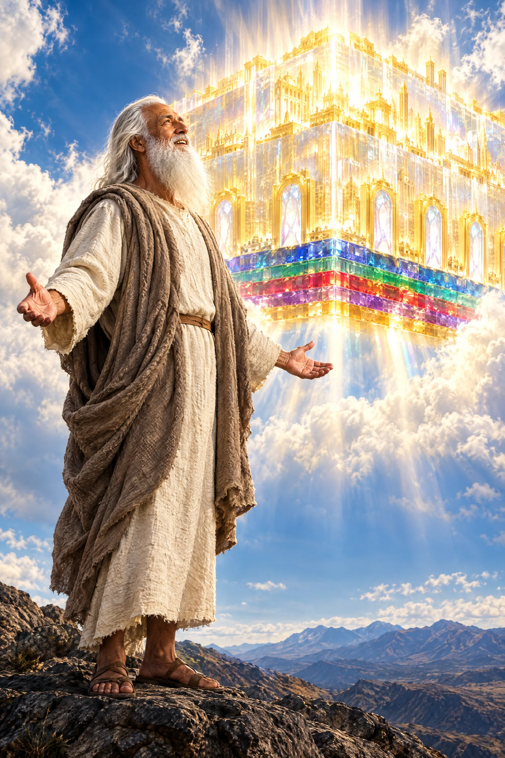 John Sees the New Jerusalem Descend