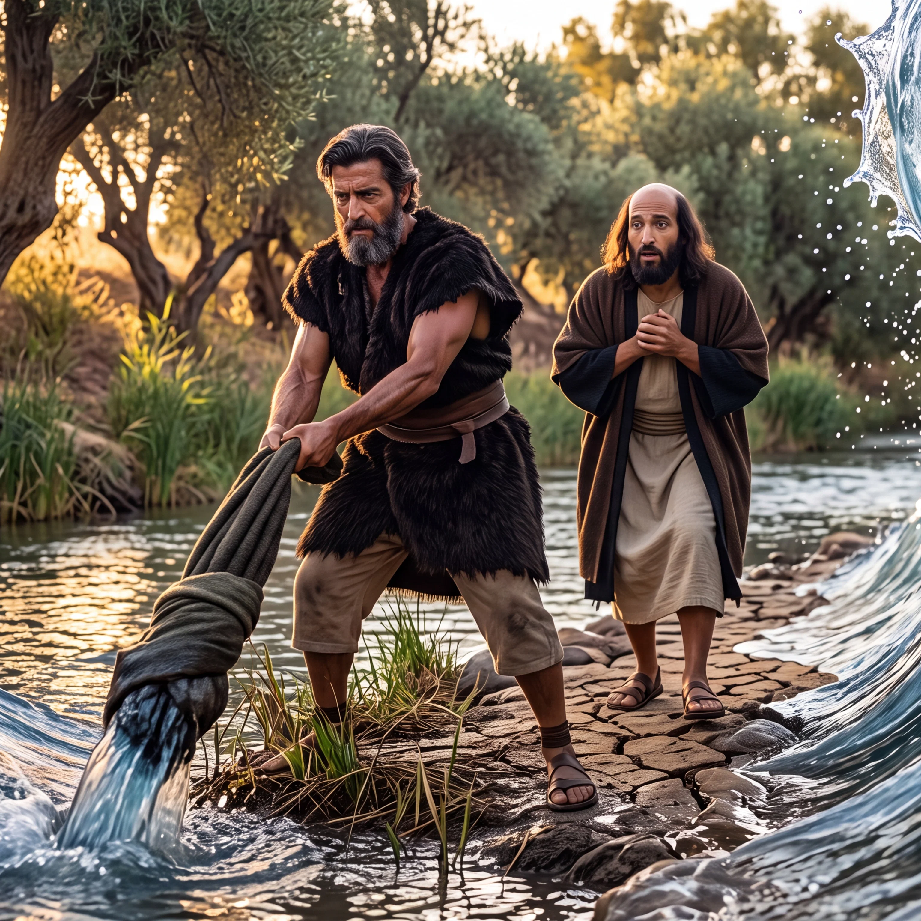The Parting of the Jordan River