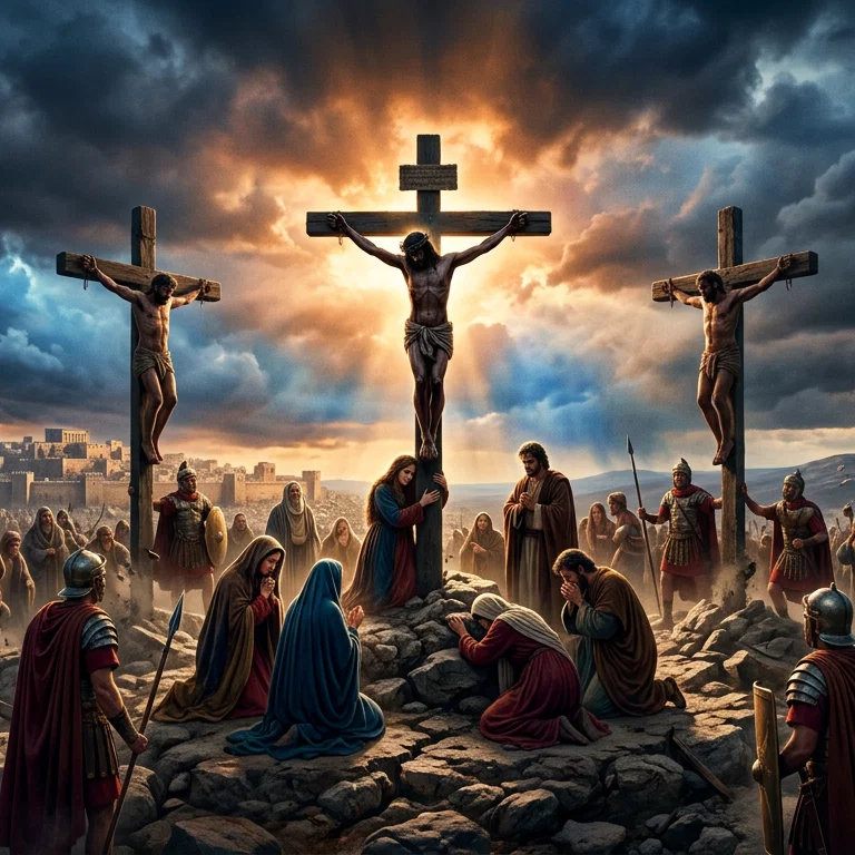 The Sacred Tragedy at Calvary